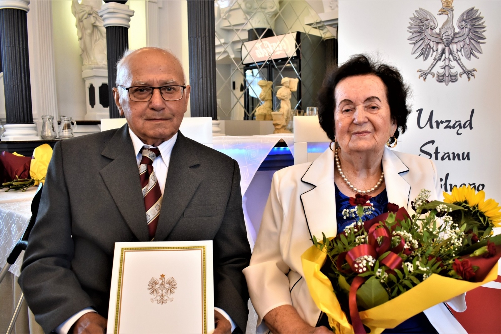 Zdjęcie w galerii na portalu naszwodzislaw.com: Małżeńskie jubileusze w Gminie Godów [FOTO] wiadomości z regionu