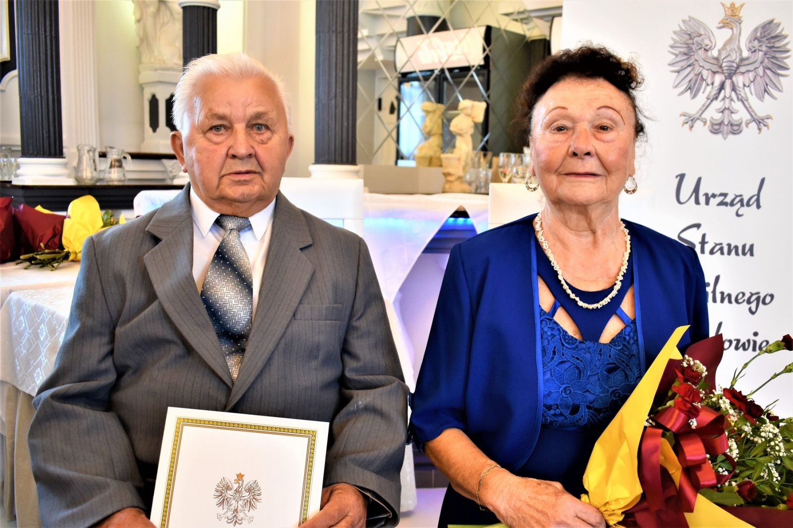 Zdjęcie w galerii na portalu naszwodzislaw.com: Małżeńskie jubileusze w Gminie Godów [FOTO] wiadomości z regionu