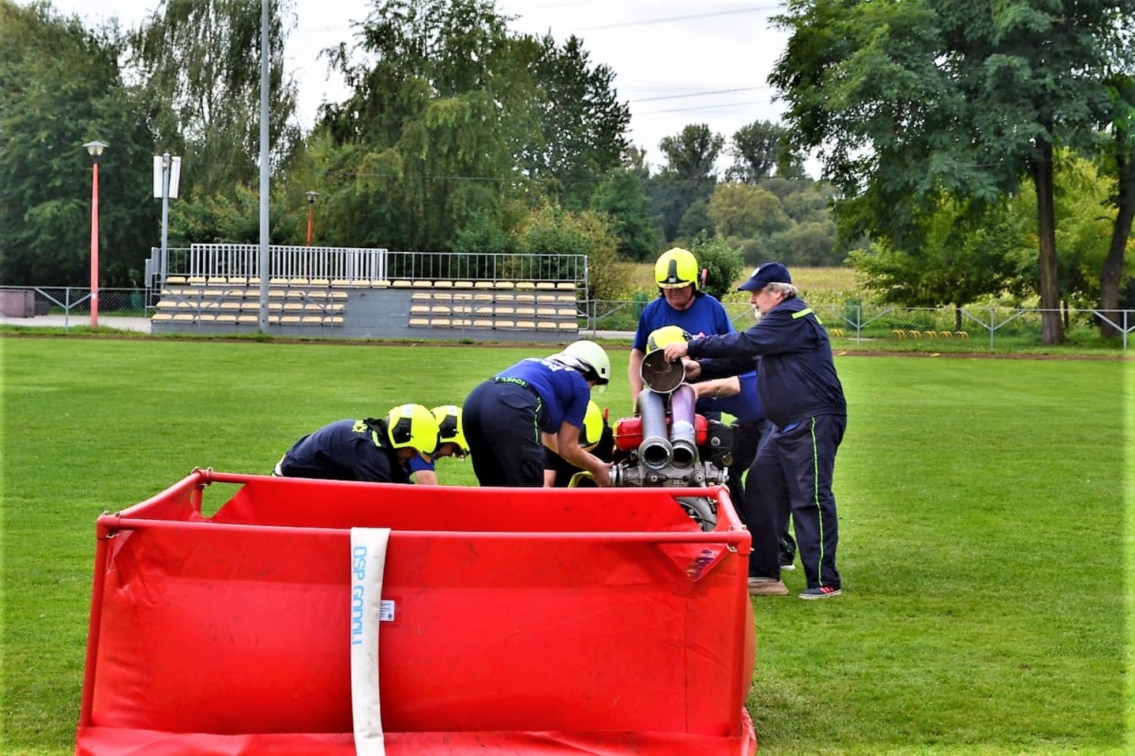 Zdjęcie w galerii na portalu naszwodzislaw.com: OSP Gołkowice najlepsze w zawodach Starszych Panów [FOTO] wiadomości z regionu