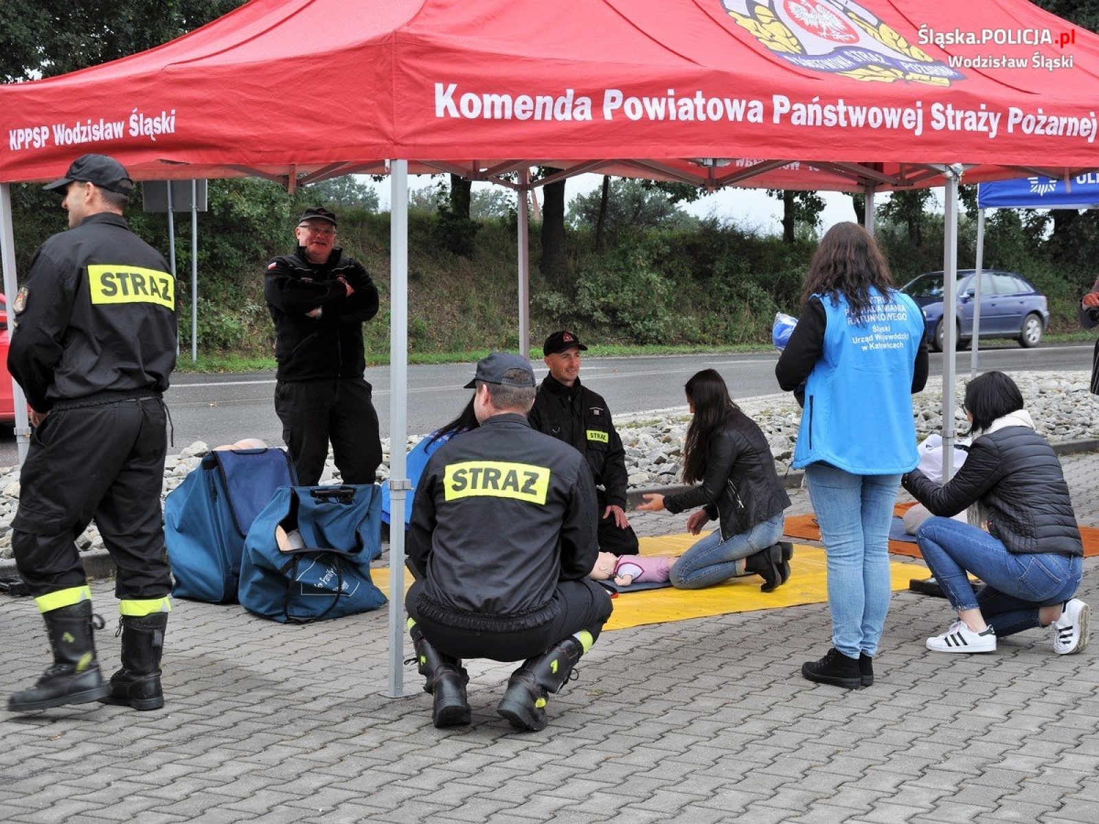 Zdjęcie w galerii na portalu naszwodzislaw.com: ROADPOL SAFETY DAYS w Wodzisławiu Śląskim wiadomości z regionu