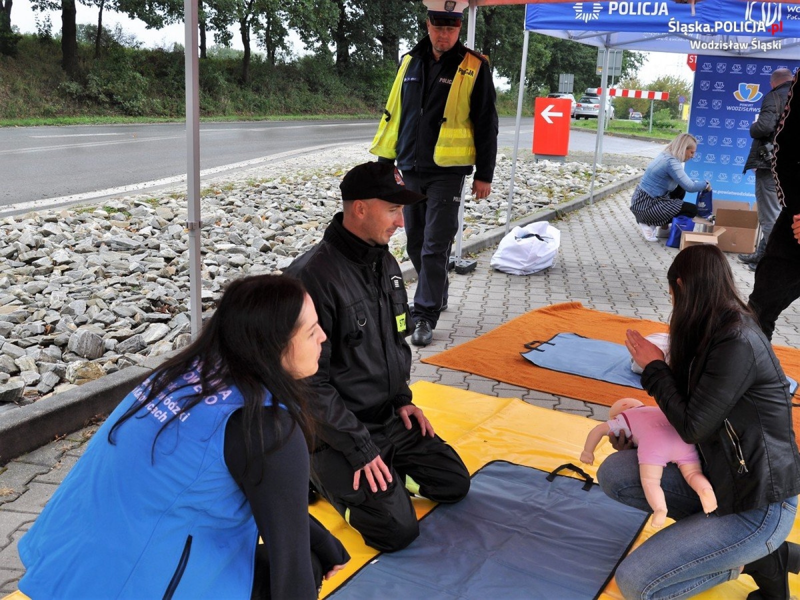 Zdjęcie w galerii na portalu naszwodzislaw.com: ROADPOL SAFETY DAYS w Wodzisławiu Śląskim wiadomości z regionu