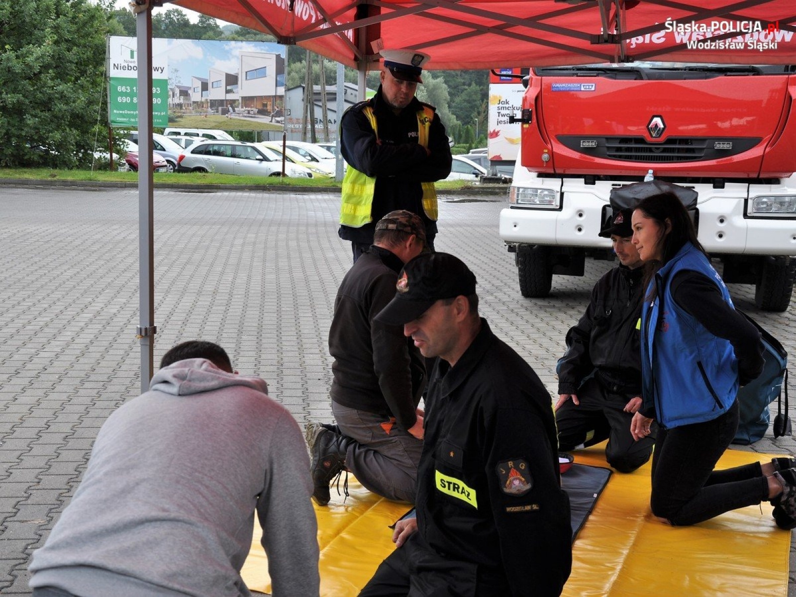 Zdjęcie w galerii na portalu naszwodzislaw.com: ROADPOL SAFETY DAYS w Wodzisławiu Śląskim wiadomości z regionu