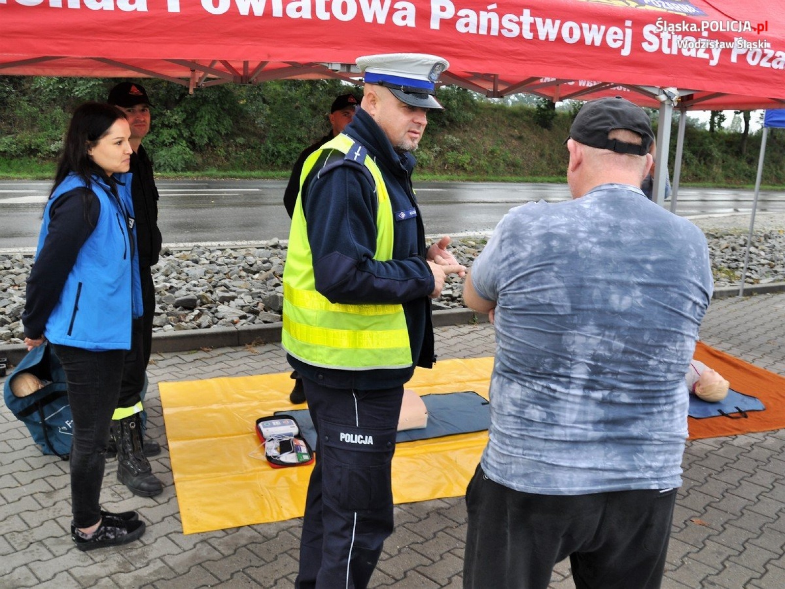Zdjęcie w galerii na portalu naszwodzislaw.com: ROADPOL SAFETY DAYS w Wodzisławiu Śląskim wiadomości z regionu