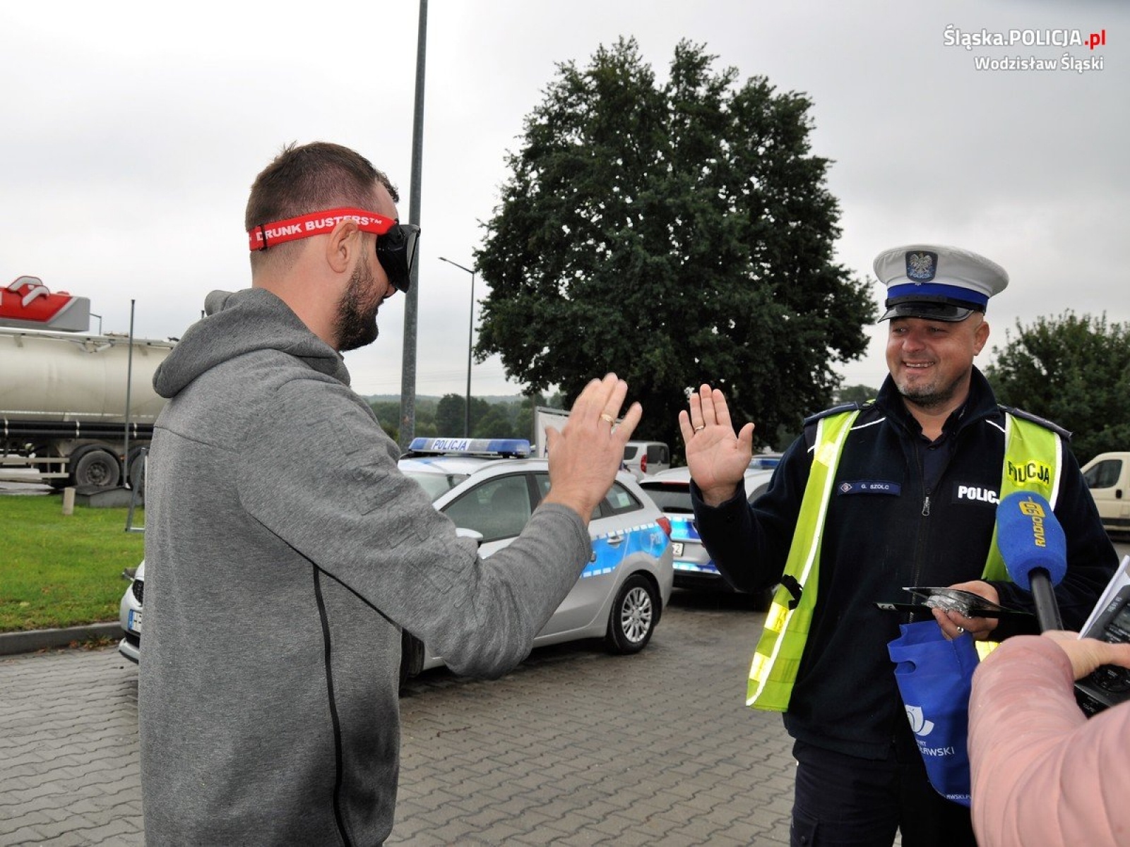 Zdjęcie w galerii na portalu naszwodzislaw.com: ROADPOL SAFETY DAYS w Wodzisławiu Śląskim wiadomości z regionu
