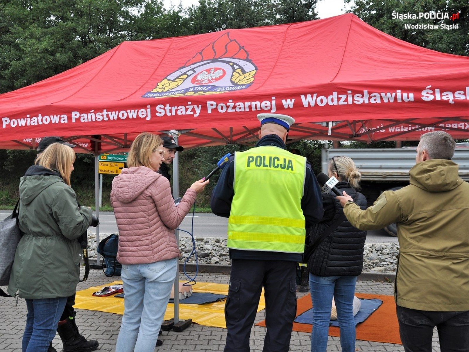 Zdjęcie w galerii na portalu naszwodzislaw.com: ROADPOL SAFETY DAYS w Wodzisławiu Śląskim wiadomości z regionu