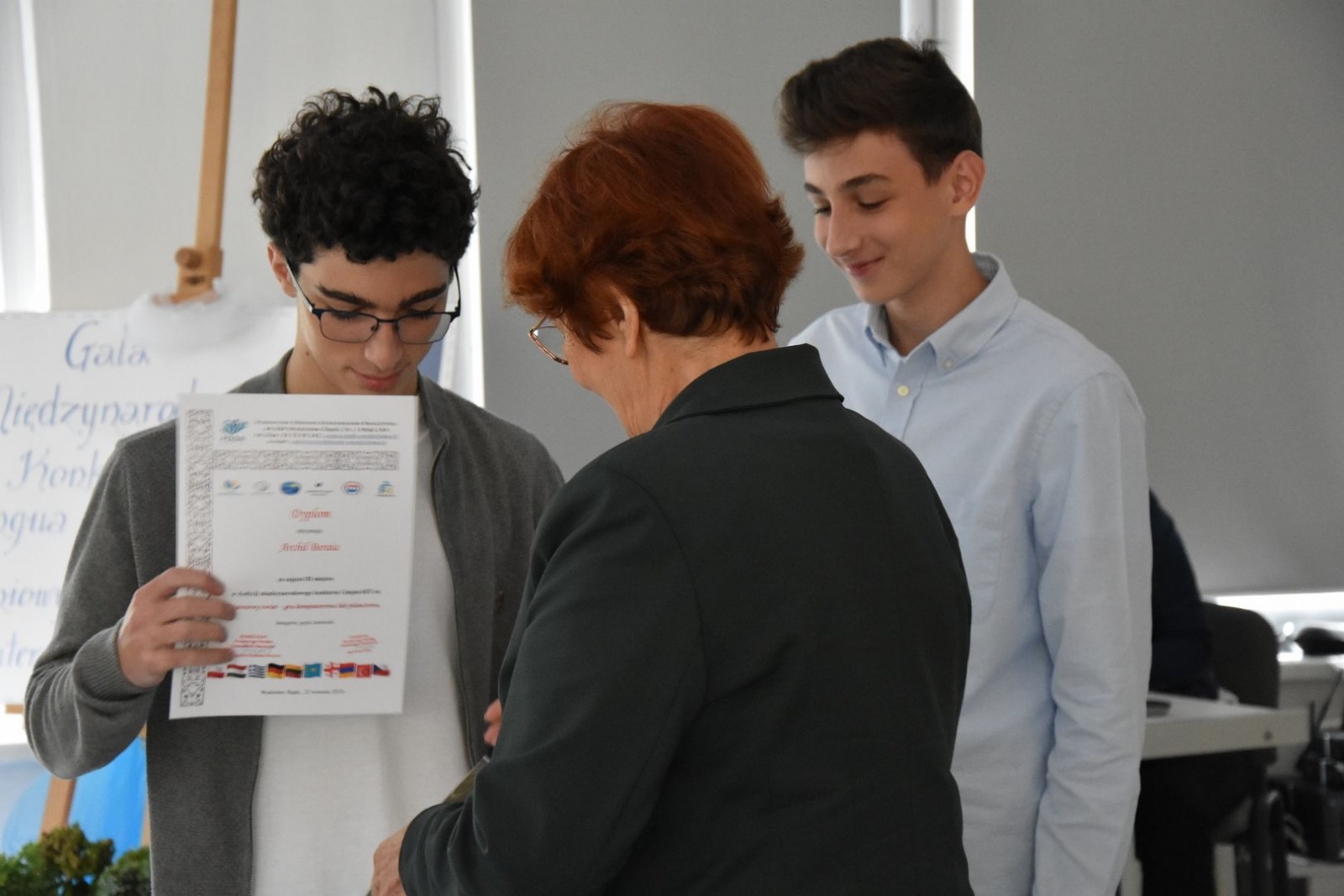 Zdjęcie w galerii na portalu naszwodzislaw.com: Baśnie i gry nie znają języków oraz granic. Poznaliśmy laureatów LiquaART.eu wiadomości z regionu