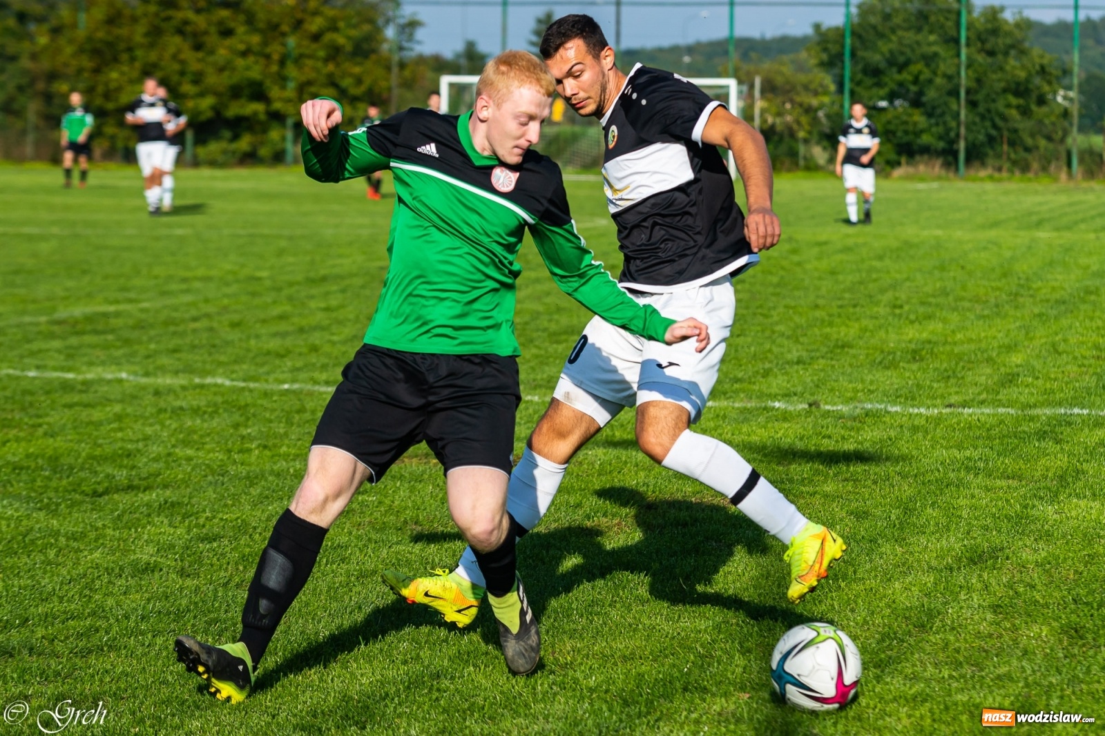 Zdjęcie w galerii na portalu naszwodzislaw.com: Wicher Płonia niestraszny pszowskiemu Górnikowi [FOTO] wiadomości z regionu