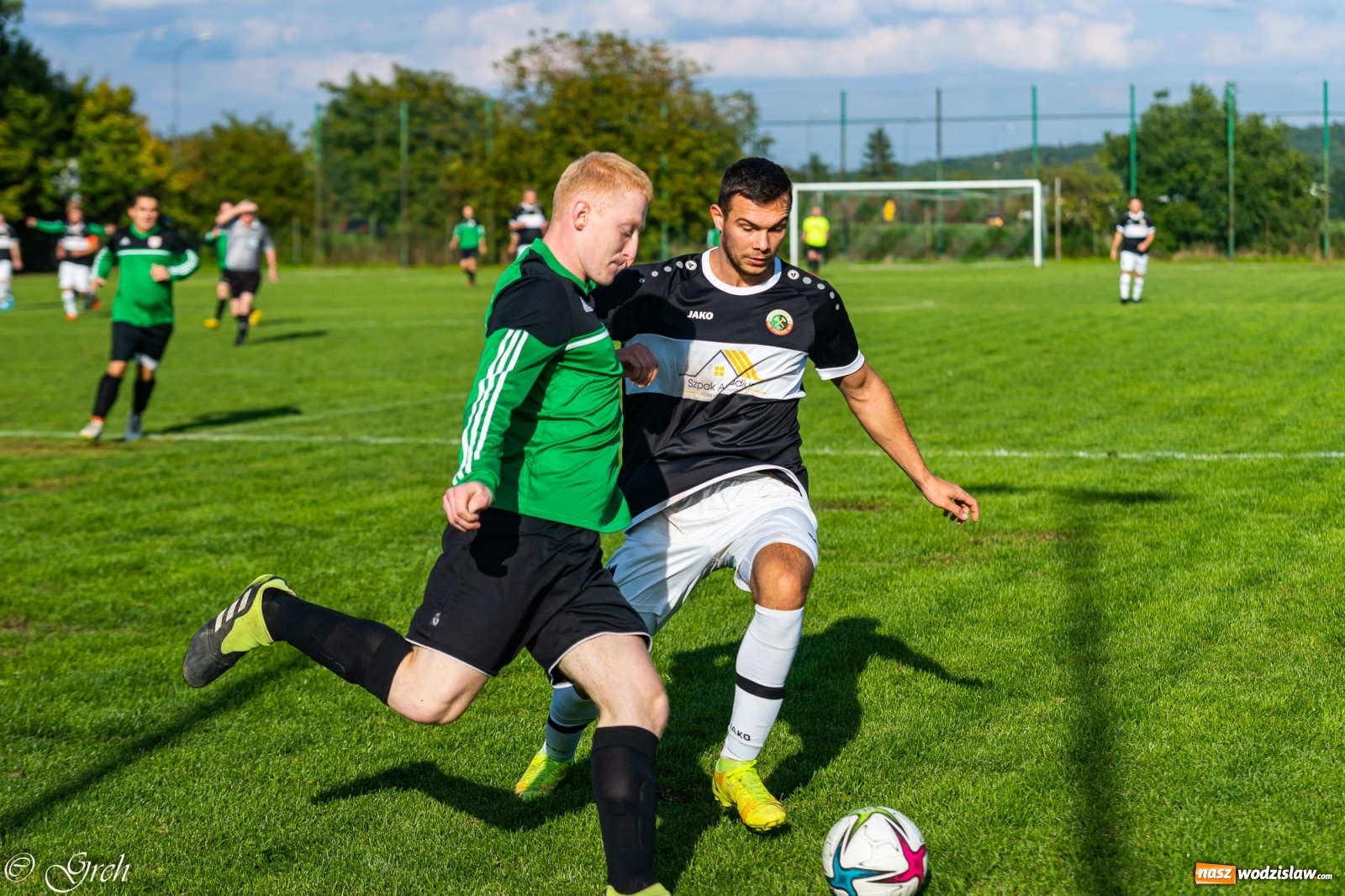 Zdjęcie w galerii na portalu naszwodzislaw.com: Wicher Płonia niestraszny pszowskiemu Górnikowi [FOTO] wiadomości z regionu