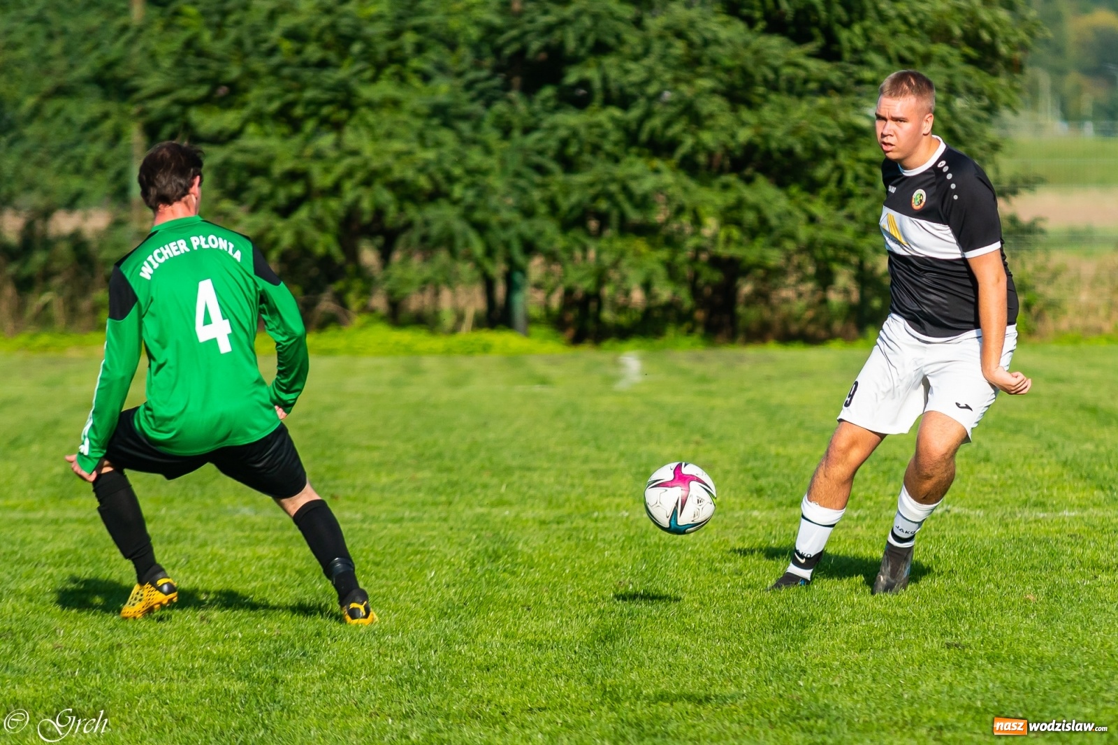 Zdjęcie w galerii na portalu naszwodzislaw.com: Wicher Płonia niestraszny pszowskiemu Górnikowi [FOTO] wiadomości z regionu