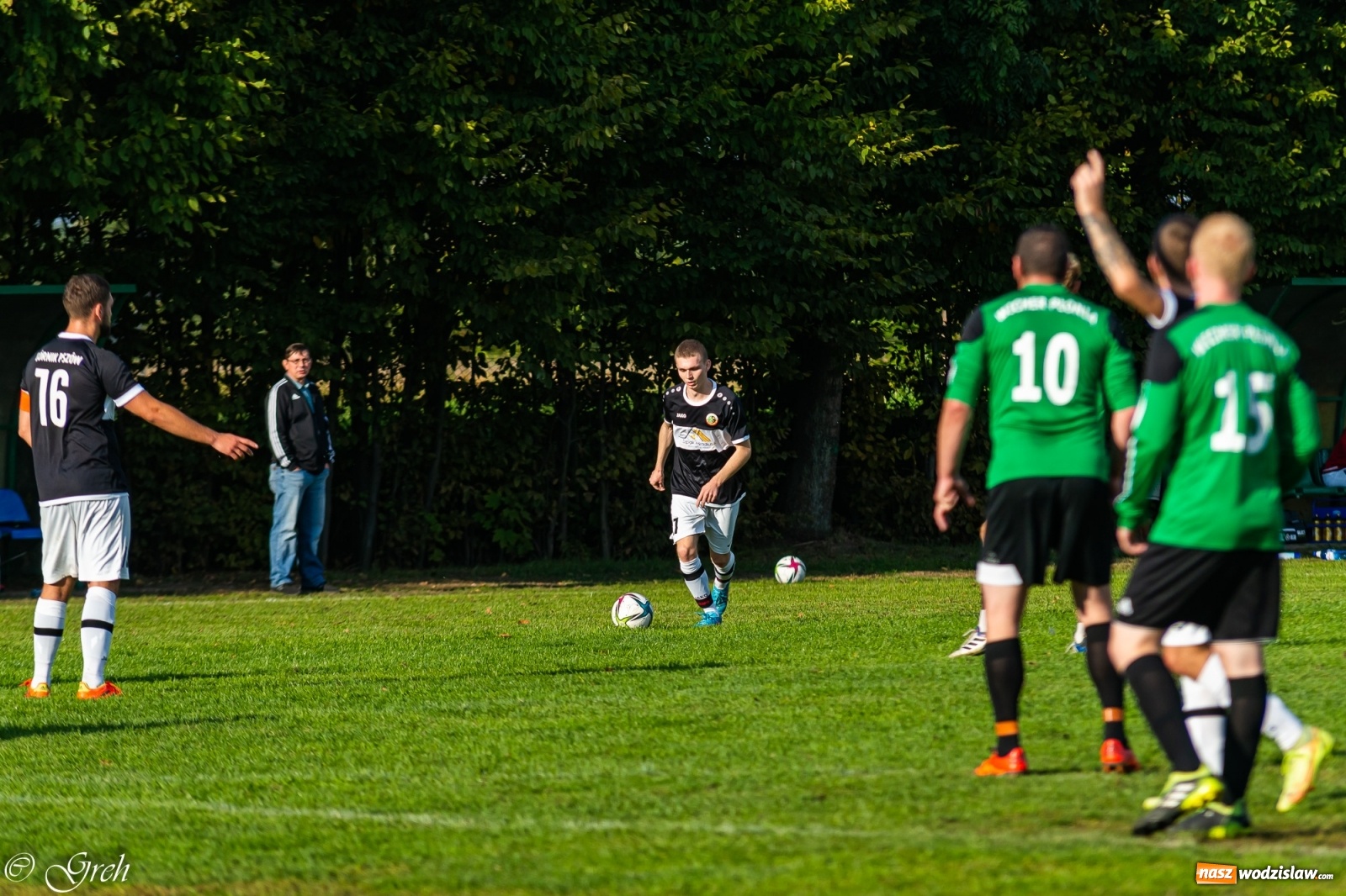 Zdjęcie w galerii na portalu naszwodzislaw.com: Wicher Płonia niestraszny pszowskiemu Górnikowi [FOTO] wiadomości z regionu