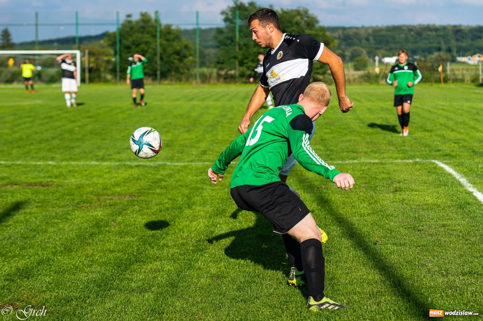Zdjęcie w galerii na portalu naszwodzislaw.com: Wicher Płonia niestraszny pszowskiemu Górnikowi [FOTO] wiadomości z regionu