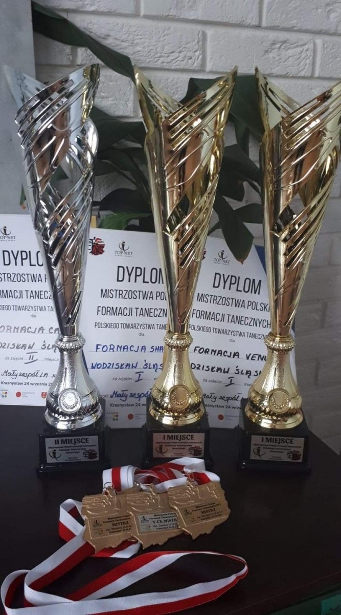 Zdjęcie w galerii na portalu naszwodzislaw.com: SPIN podwójnym Mistrzem Polski w tańcu towarzyskim wiadomości z regionu