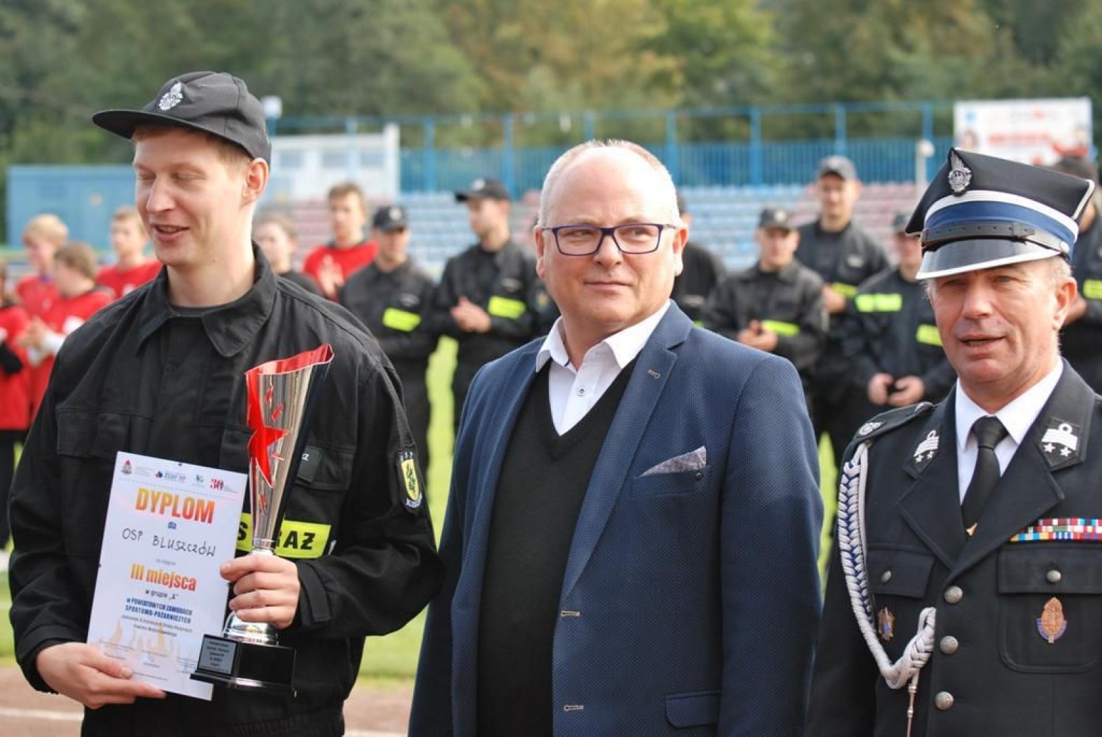 Zdjęcie w galerii na portalu naszwodzislaw.com: Strażackie zawody sportowo-pożarnicze za nami. Kto okazał się najlepszy? [FOTO] wiadomości z regionu