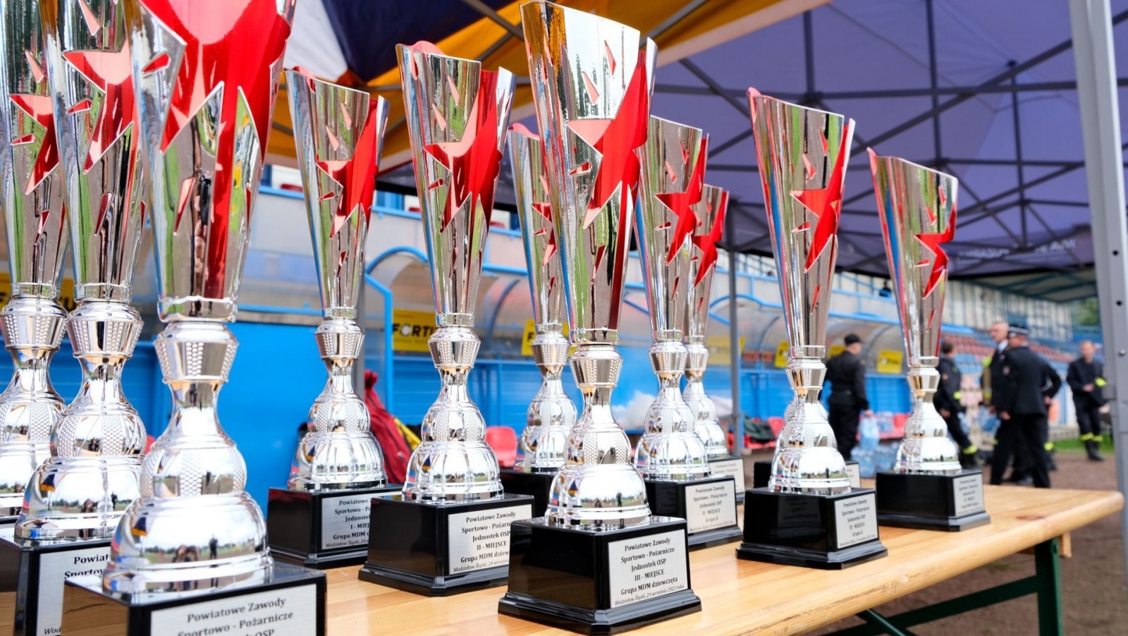 Zdjęcie w galerii na portalu naszwodzislaw.com: Strażackie zawody sportowo-pożarnicze za nami. Kto okazał się najlepszy? [FOTO] wiadomości z regionu