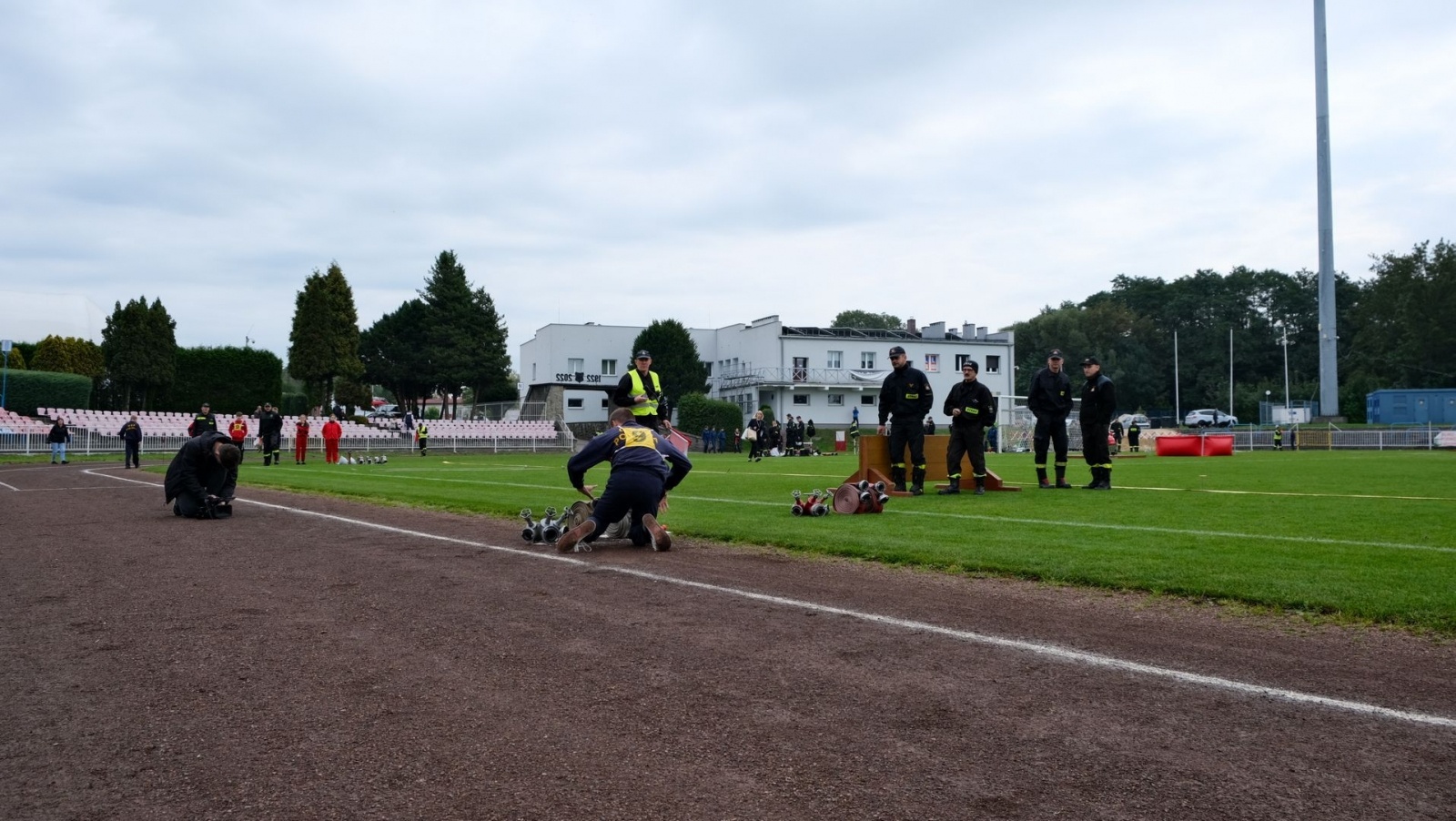 Zdjęcie w galerii na portalu naszwodzislaw.com: Strażackie zawody sportowo-pożarnicze za nami. Kto okazał się najlepszy? [FOTO] wiadomości z regionu