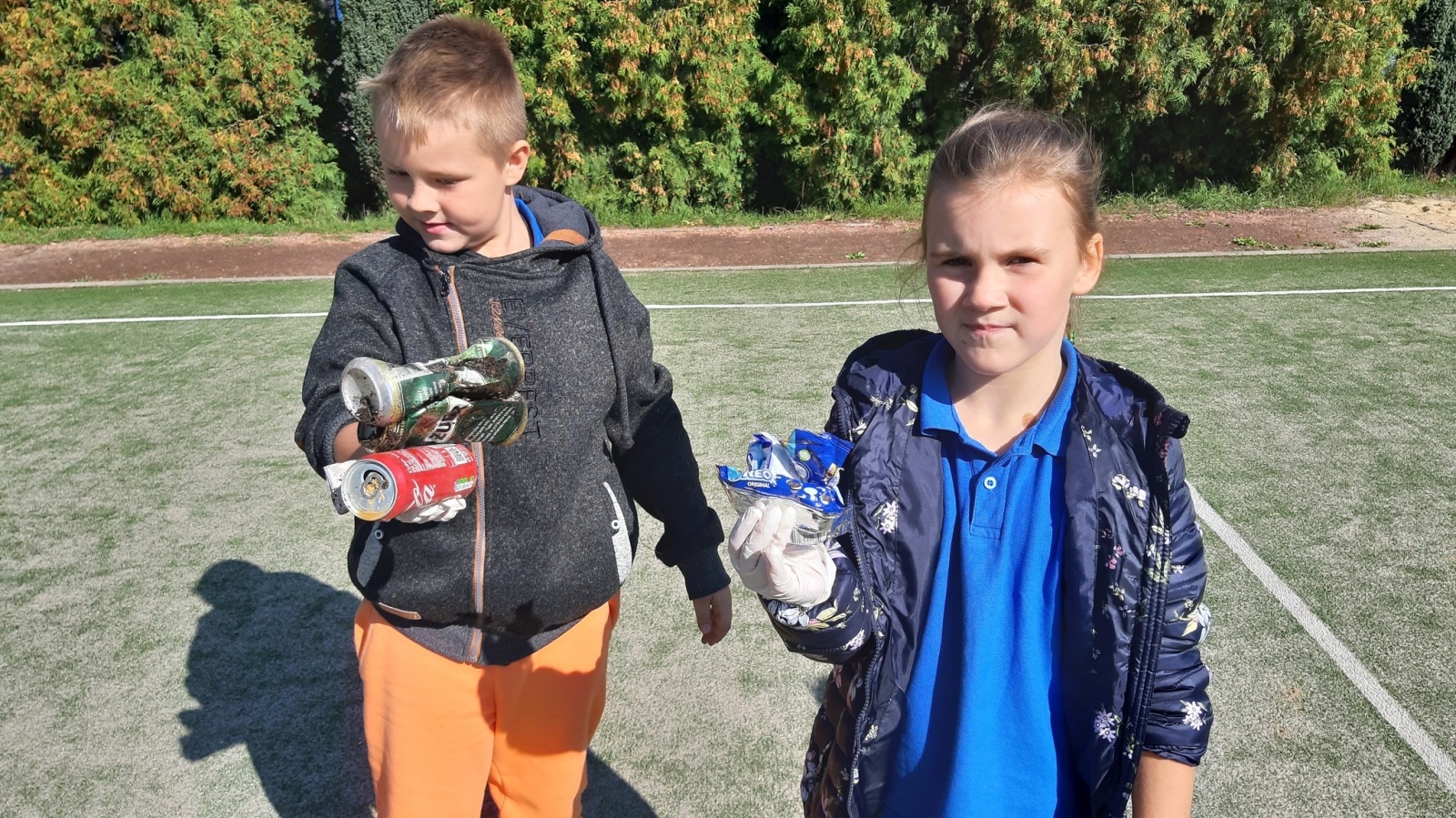 Zdjęcie w galerii na portalu naszwodzislaw.com: Uczniowie z Zawady sprzątali świat wiadomości z regionu