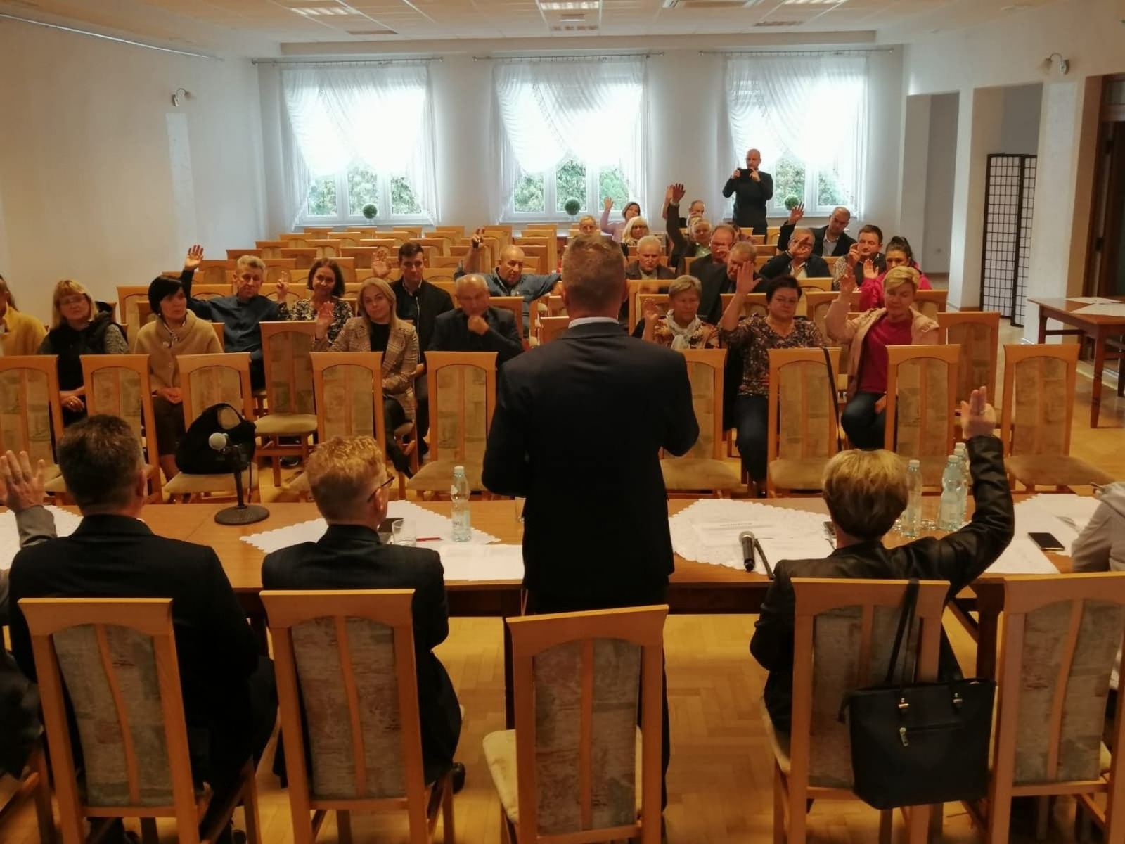 Zdjęcie w galerii na portalu naszwodzislaw.com: Gmina Mszana. Zebrania wiejskie podzieliły fundusz sołecki na przyszły rok wiadomości z regionu