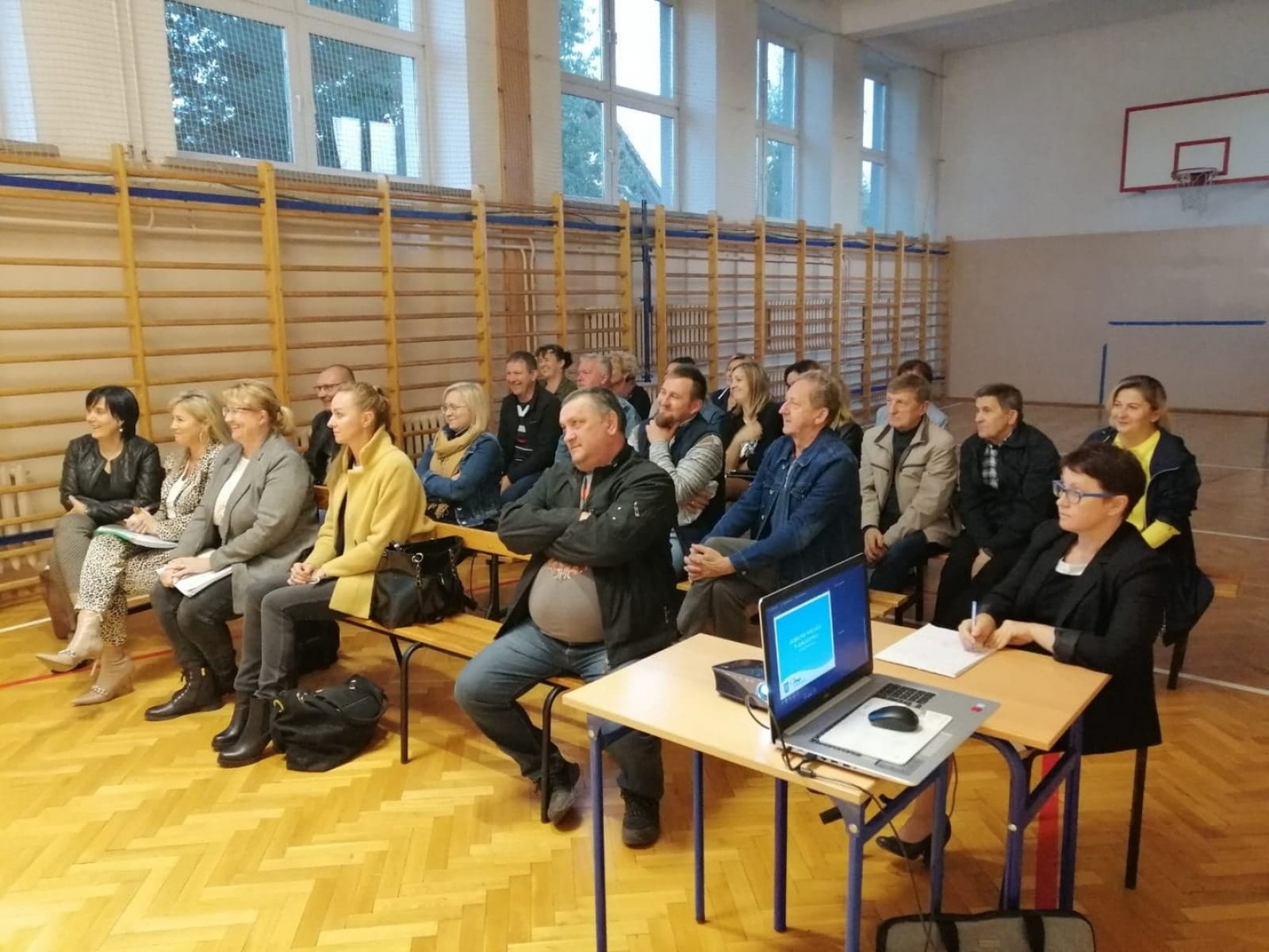 Zdjęcie w galerii na portalu naszwodzislaw.com: Gmina Mszana. Zebrania wiejskie podzieliły fundusz sołecki na przyszły rok wiadomości z regionu