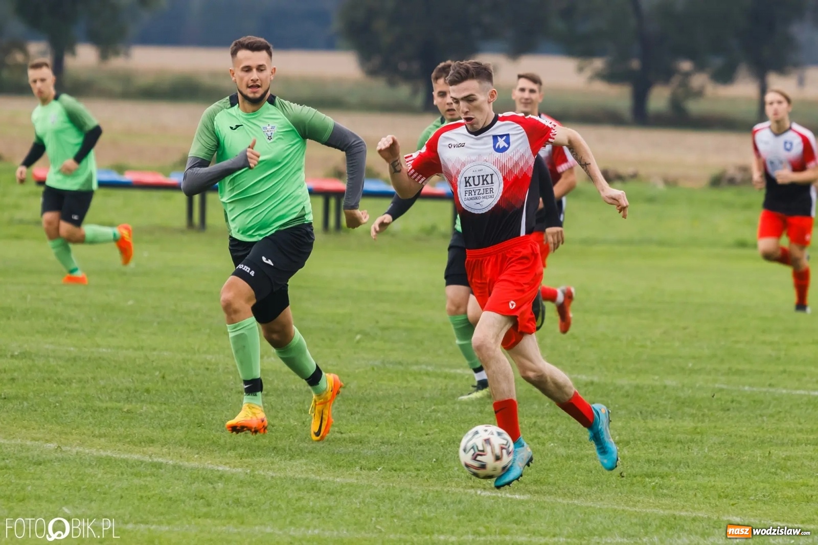 Zdjęcie w galerii na portalu naszwodzislaw.com: Naprzód z Krzyżkowic z kompletem punktów [FOTO] wiadomości z regionu