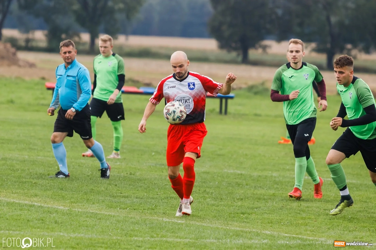 Zdjęcie w galerii na portalu naszwodzislaw.com: Naprzód z Krzyżkowic z kompletem punktów [FOTO] wiadomości z regionu