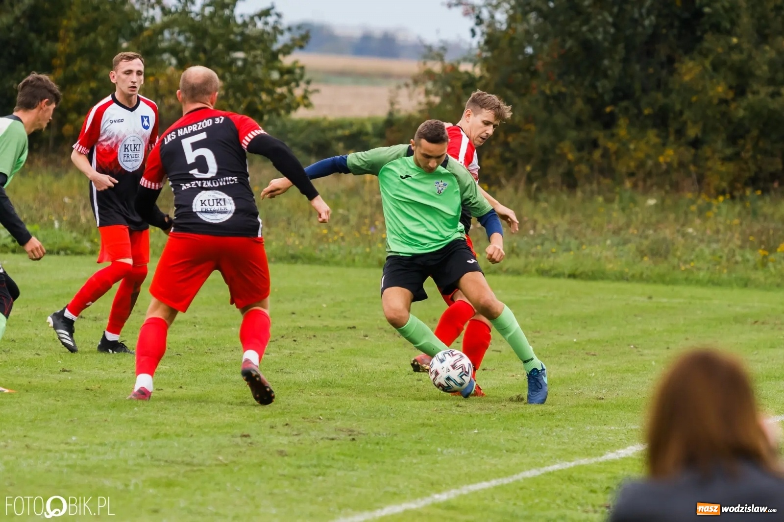 Zdjęcie w galerii na portalu naszwodzislaw.com: Naprzód z Krzyżkowic z kompletem punktów [FOTO] wiadomości z regionu