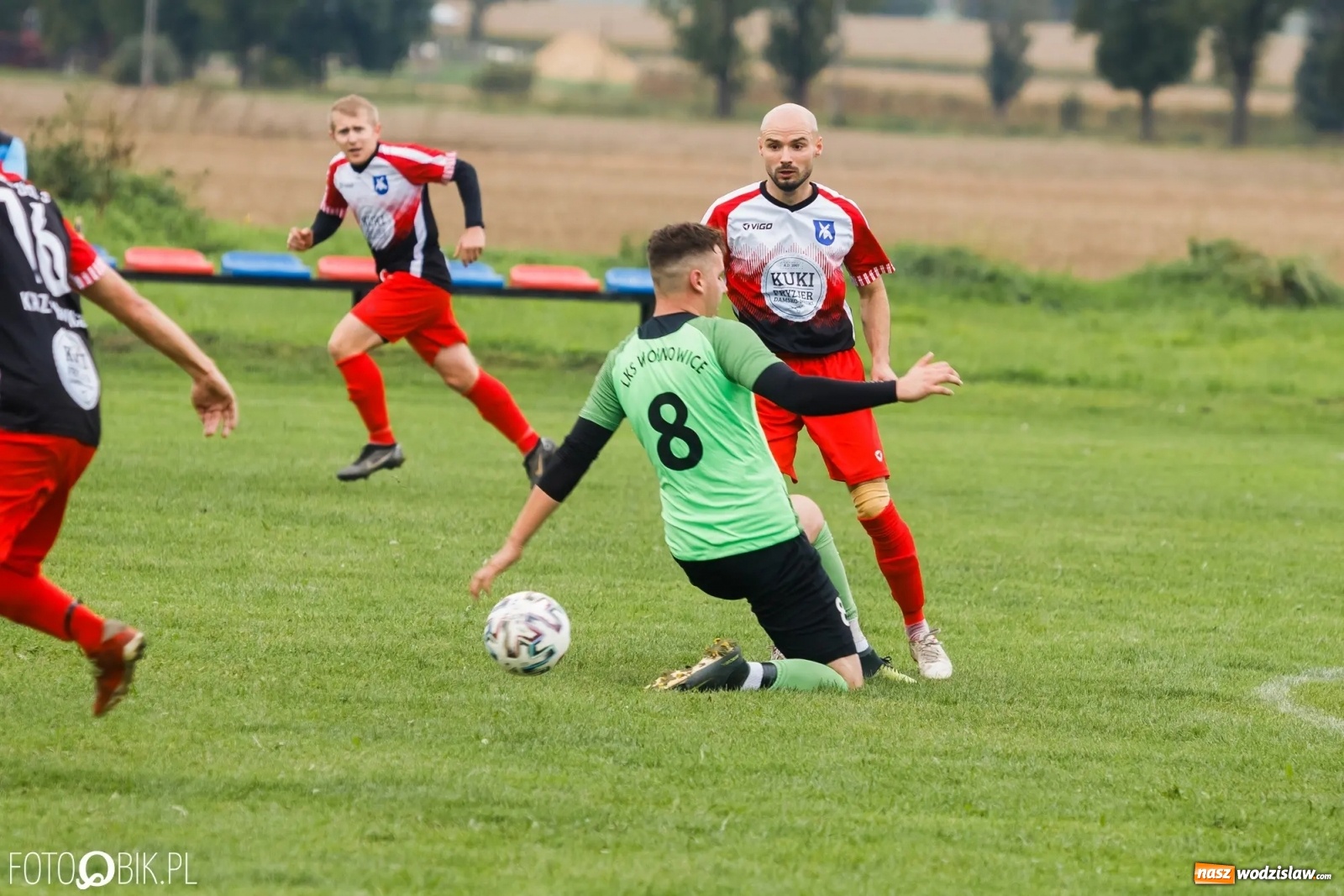 Zdjęcie w galerii na portalu naszwodzislaw.com: Naprzód z Krzyżkowic z kompletem punktów [FOTO] wiadomości z regionu