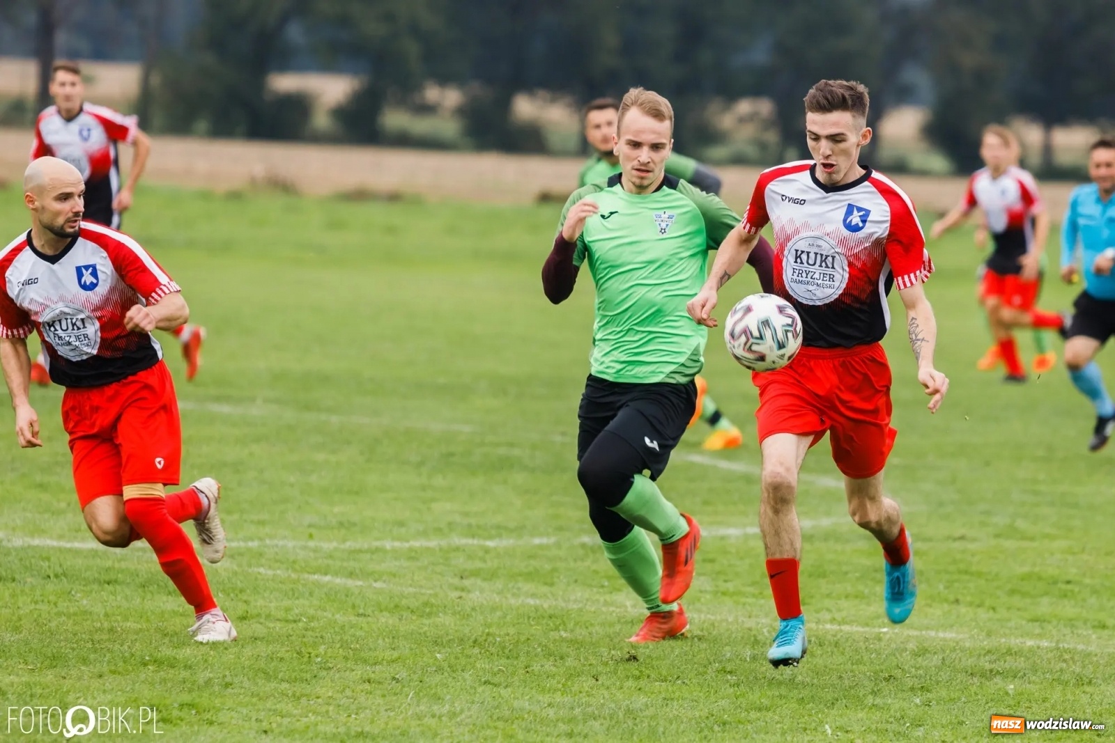 Zdjęcie w galerii na portalu naszwodzislaw.com: Naprzód z Krzyżkowic z kompletem punktów [FOTO] wiadomości z regionu