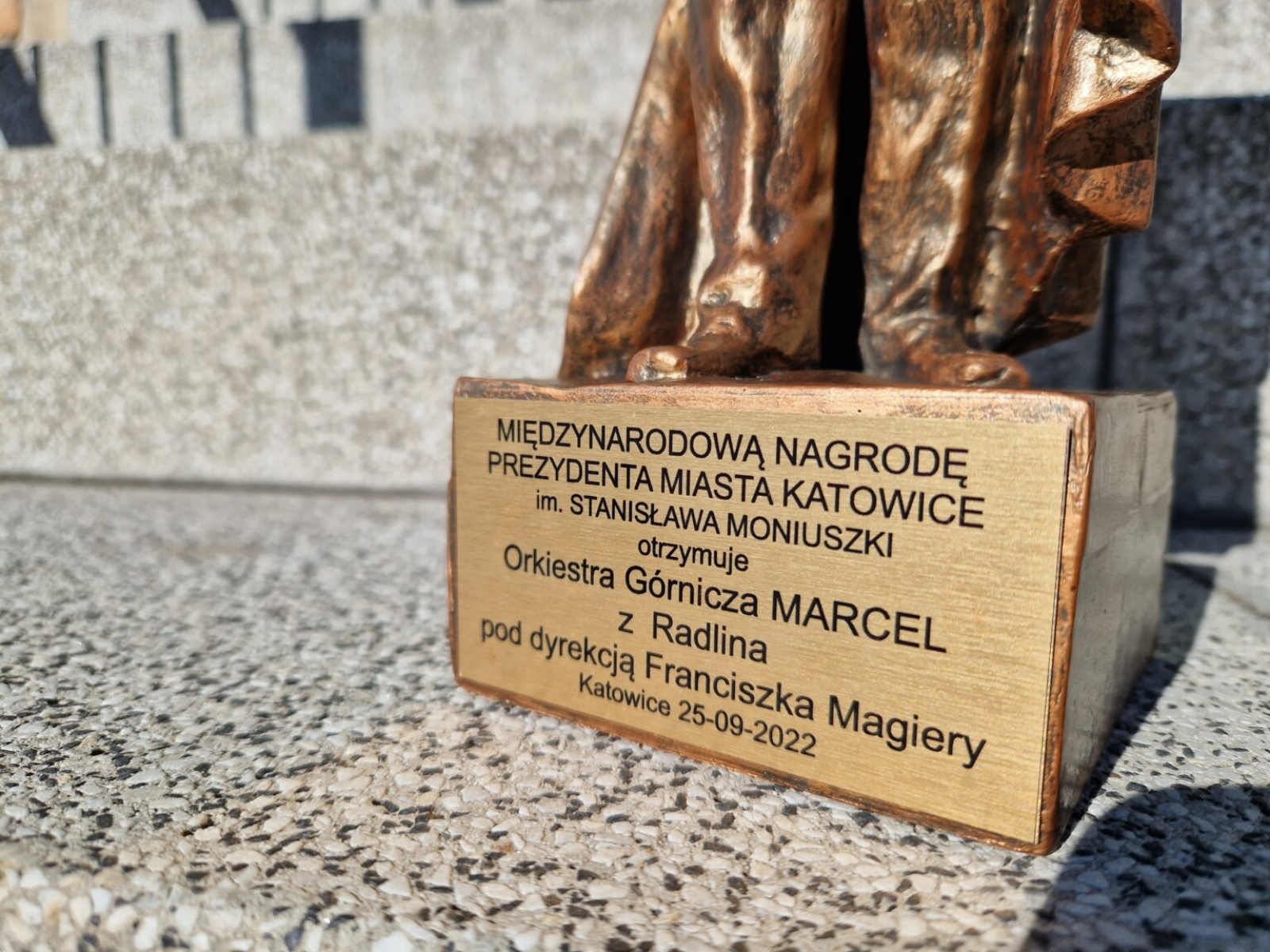 Zdjęcie w galerii na portalu naszwodzislaw.com: Orkiestra Górnicza Marcel z międzynarodową nagrodą wiadomości z regionu