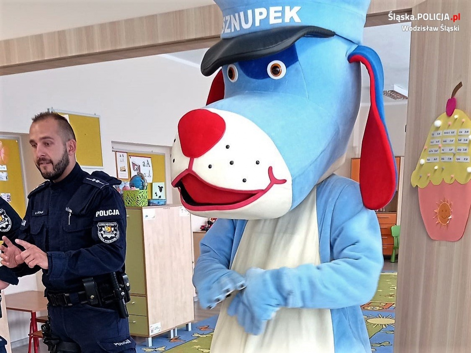 Zdjęcie w galerii na portalu naszwodzislaw.com: Opowiedzieli dzieciom o swej pracy wiadomości z regionu