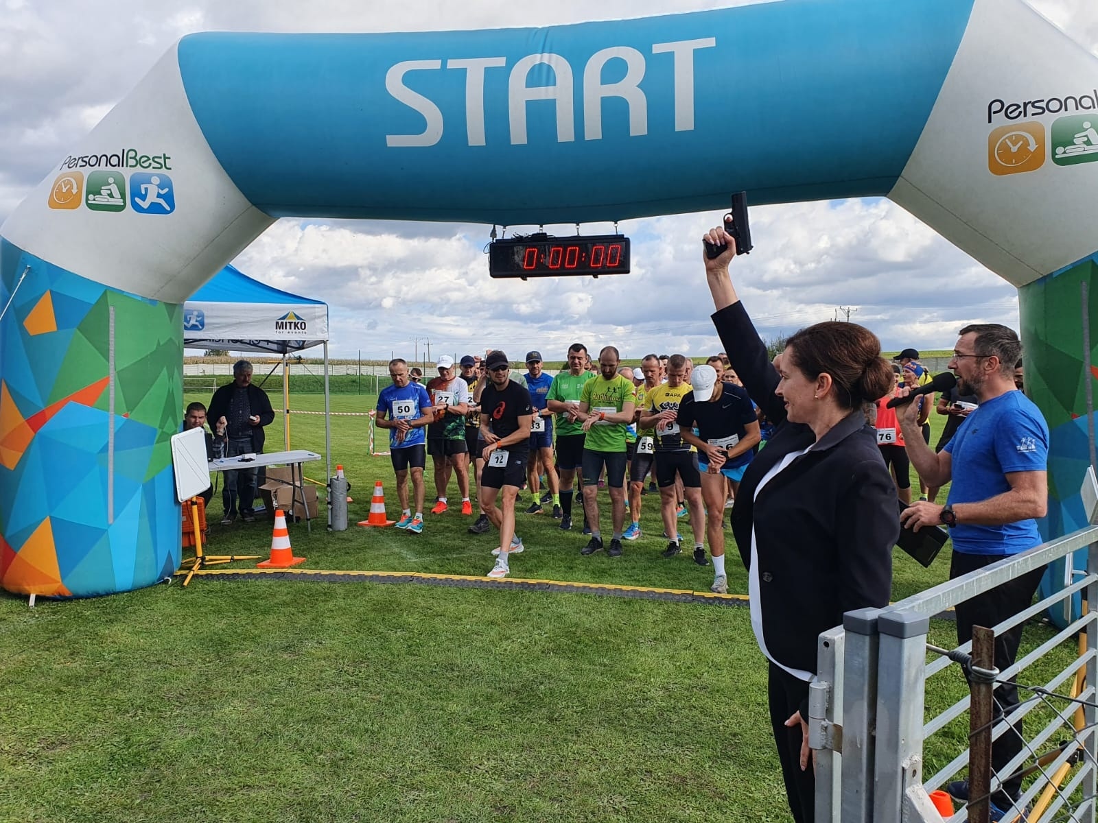 Zdjęcie w galerii na portalu naszwodzislaw.com: Pacak i Klimek najlepsi w II Półmaratonie po wałach wiadomości z regionu