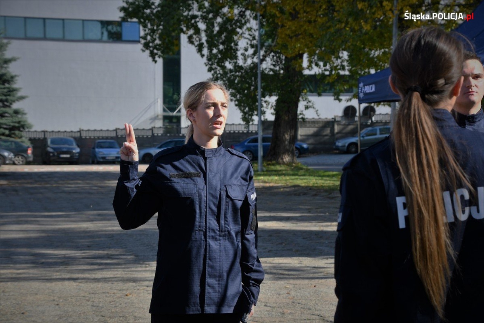 Zdjęcie w galerii na portalu naszwodzislaw.com: Ślubowanie za nimi. Teraz półroczne szkolenie wiadomości z regionu