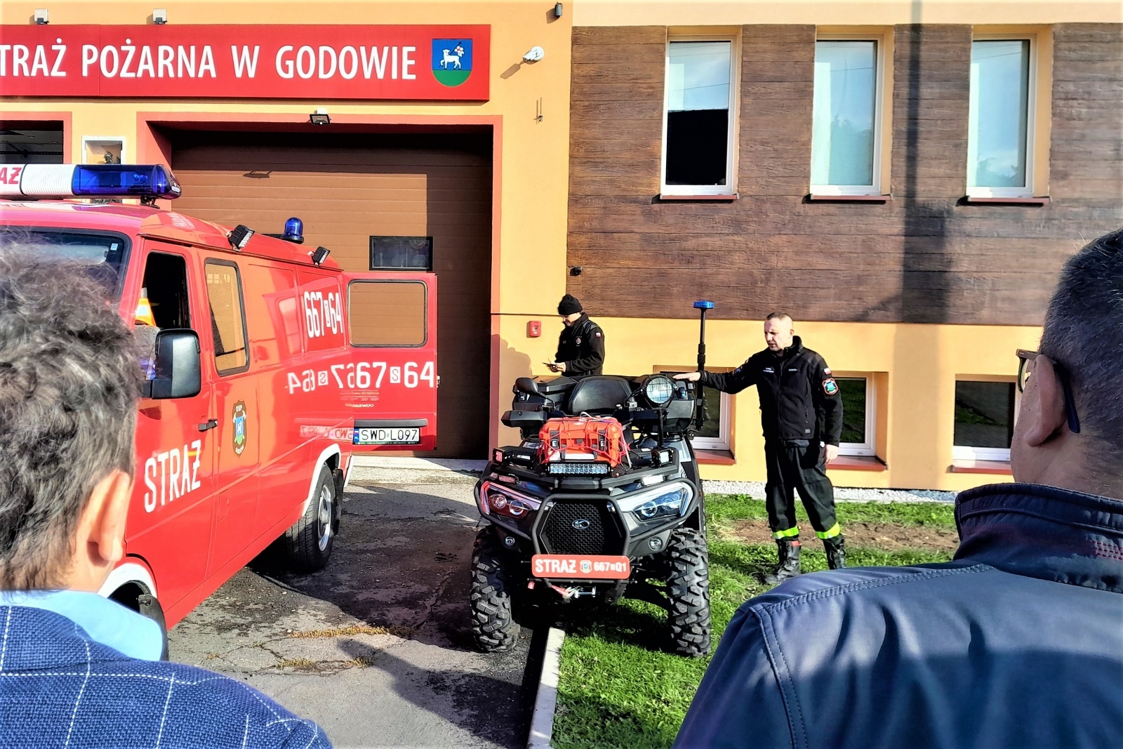 Zdjęcie w galerii na portalu naszwodzislaw.com: Gmina Godów. Jednostki OSP w wysokiej formie wiadomości z regionu