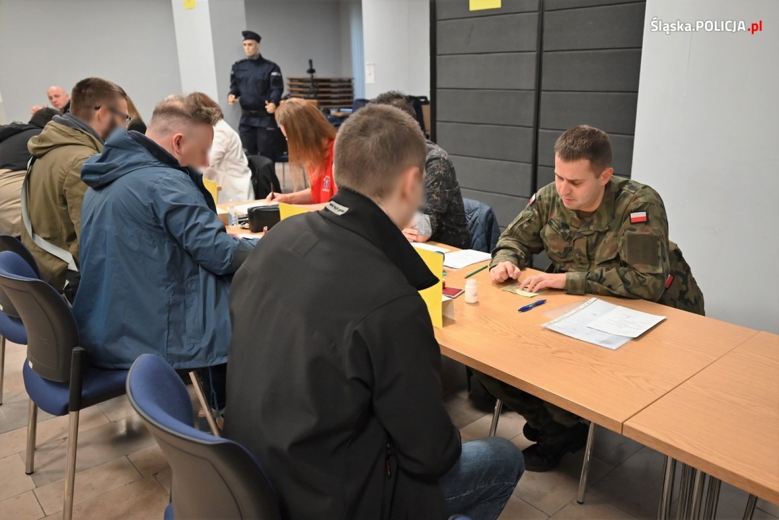 Zdjęcie w galerii na portalu naszwodzislaw.com: EGIDA-22. Policyjne ćwiczenia w jednostkach przewidzianych do militaryzacji wiadomości z regionu