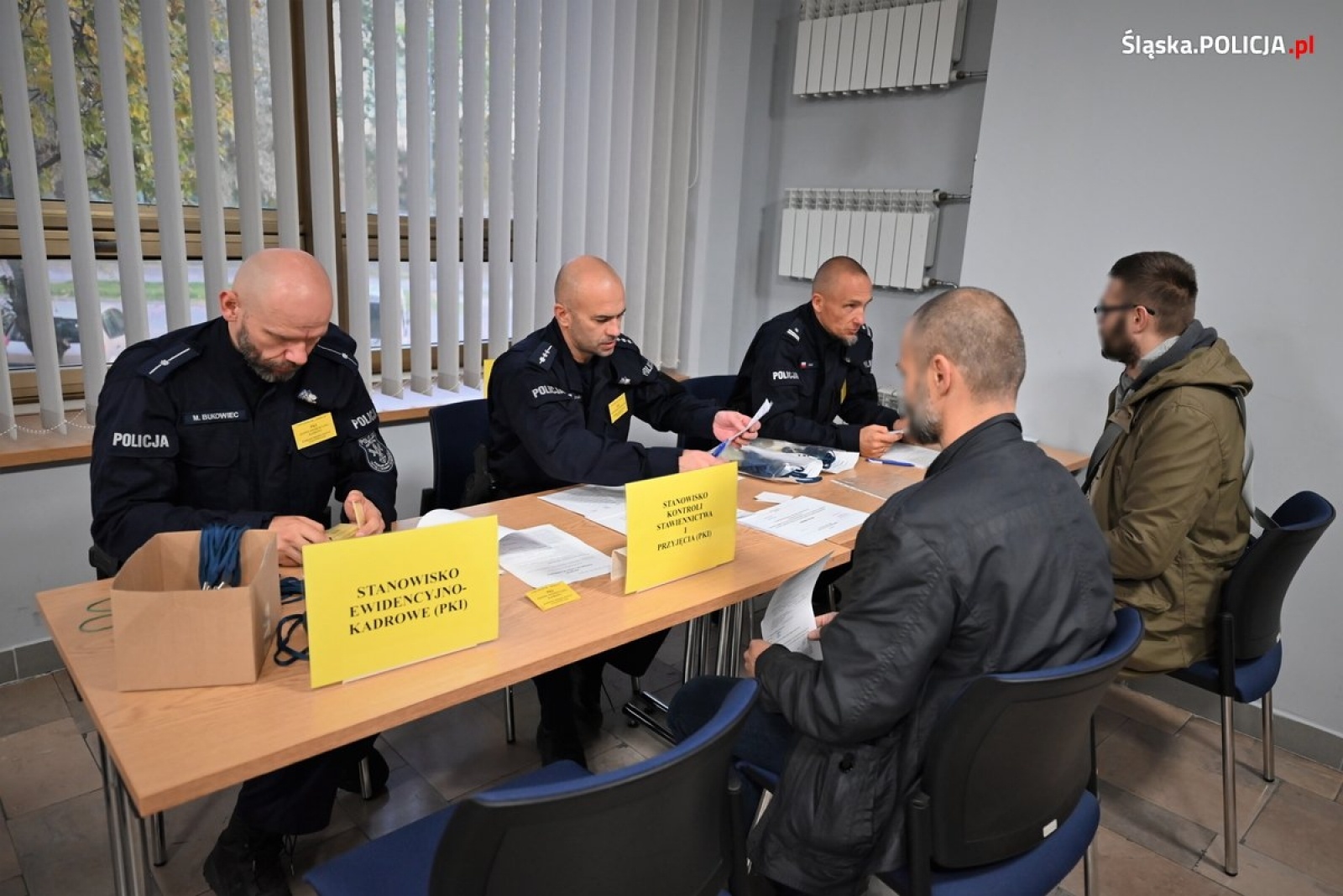 Zdjęcie w galerii na portalu naszwodzislaw.com: EGIDA-22. Policyjne ćwiczenia w jednostkach przewidzianych do militaryzacji wiadomości z regionu