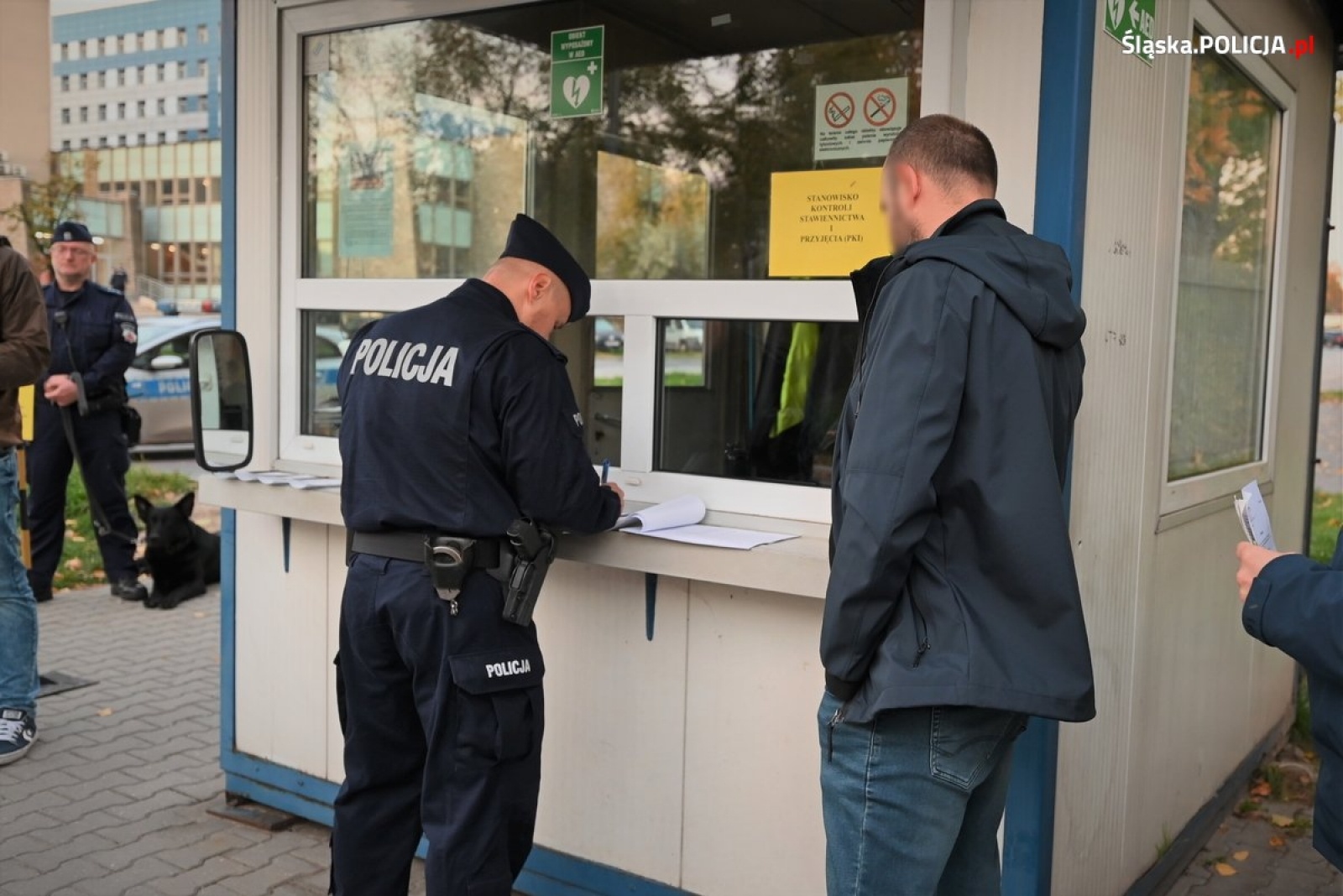 Zdjęcie w galerii na portalu naszwodzislaw.com: EGIDA-22. Policyjne ćwiczenia w jednostkach przewidzianych do militaryzacji wiadomości z regionu