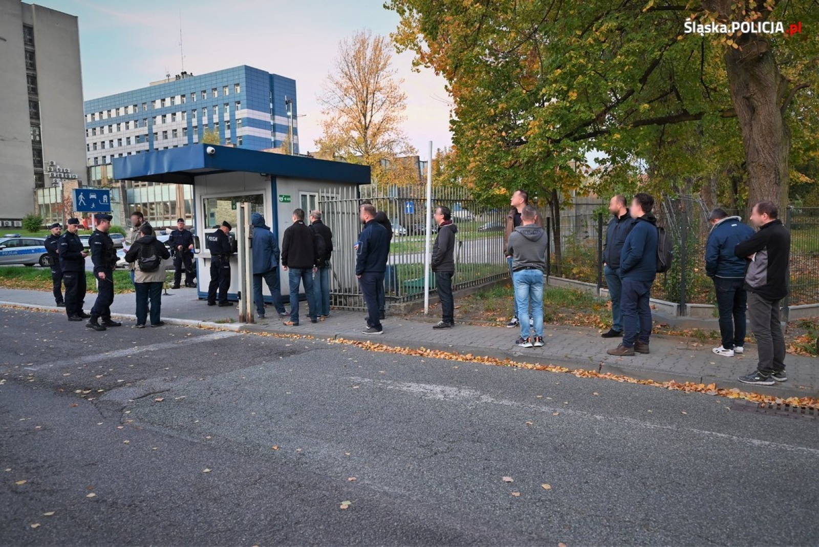 Zdjęcie w galerii na portalu naszwodzislaw.com: EGIDA-22. Policyjne ćwiczenia w jednostkach przewidzianych do militaryzacji wiadomości z regionu