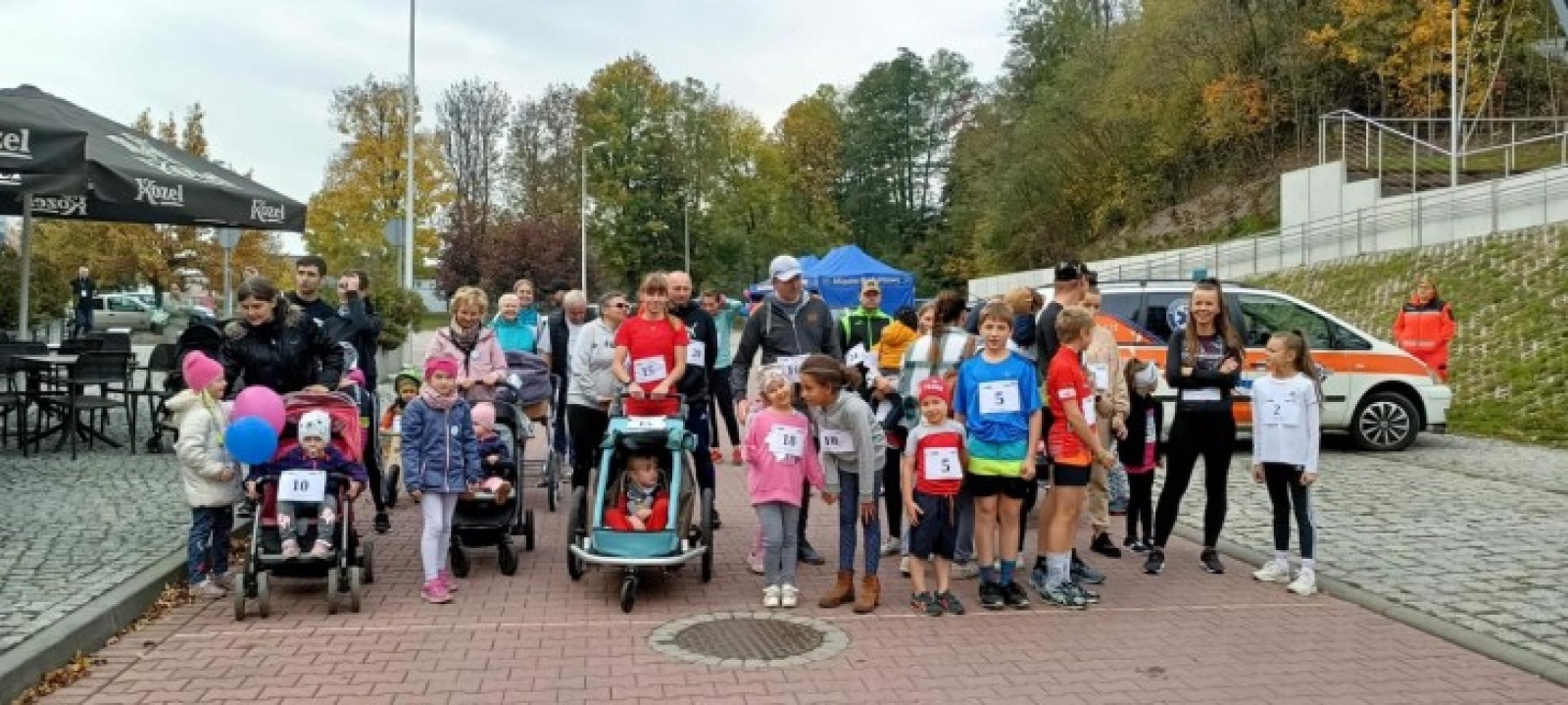 Zdjęcie w galerii na portalu naszwodzislaw.com: XI Rodzinny Bieg Zakochanych w Rydułtowach za nami wiadomości z regionu