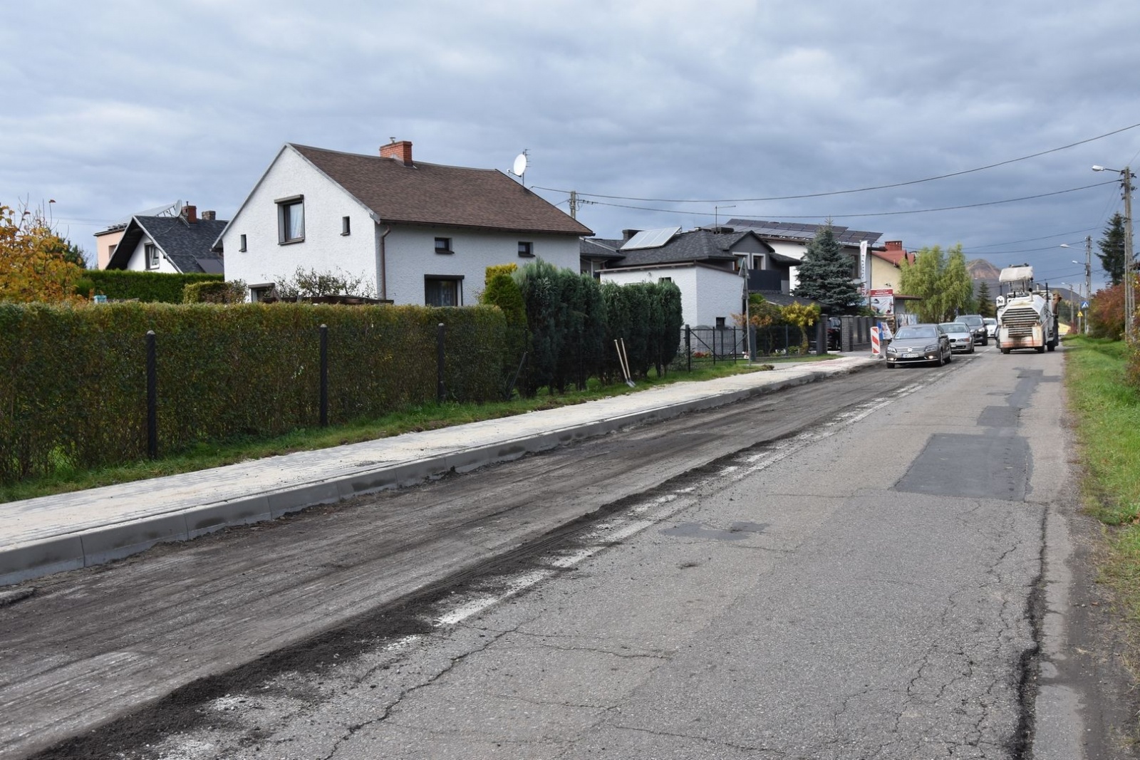 Zdjęcie w galerii na portalu naszwodzislaw.com: Trwają prace na Domeyki w Radlinie wiadomości z regionu