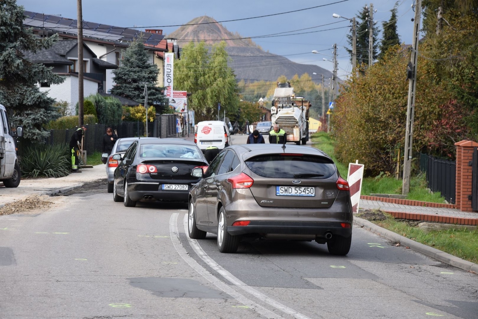 Zdjęcie w galerii na portalu naszwodzislaw.com: Trwają prace na Domeyki w Radlinie wiadomości z regionu