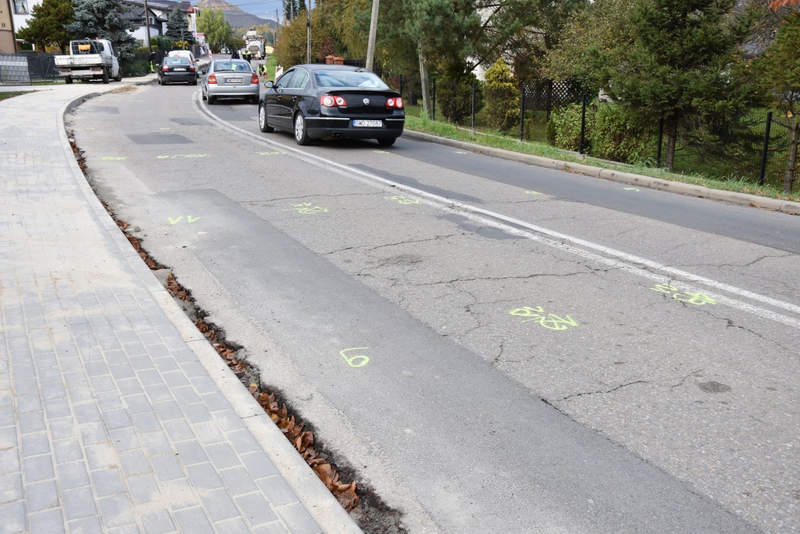 Zdjęcie w galerii na portalu naszwodzislaw.com: Trwają prace na Domeyki w Radlinie wiadomości z regionu
