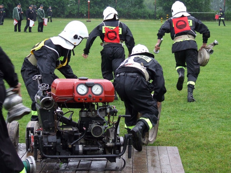 Zdjęcie w galerii na portalu naszwodzislaw.com: Strażacy rywalizowali w Zawadzie wiadomości z regionu
