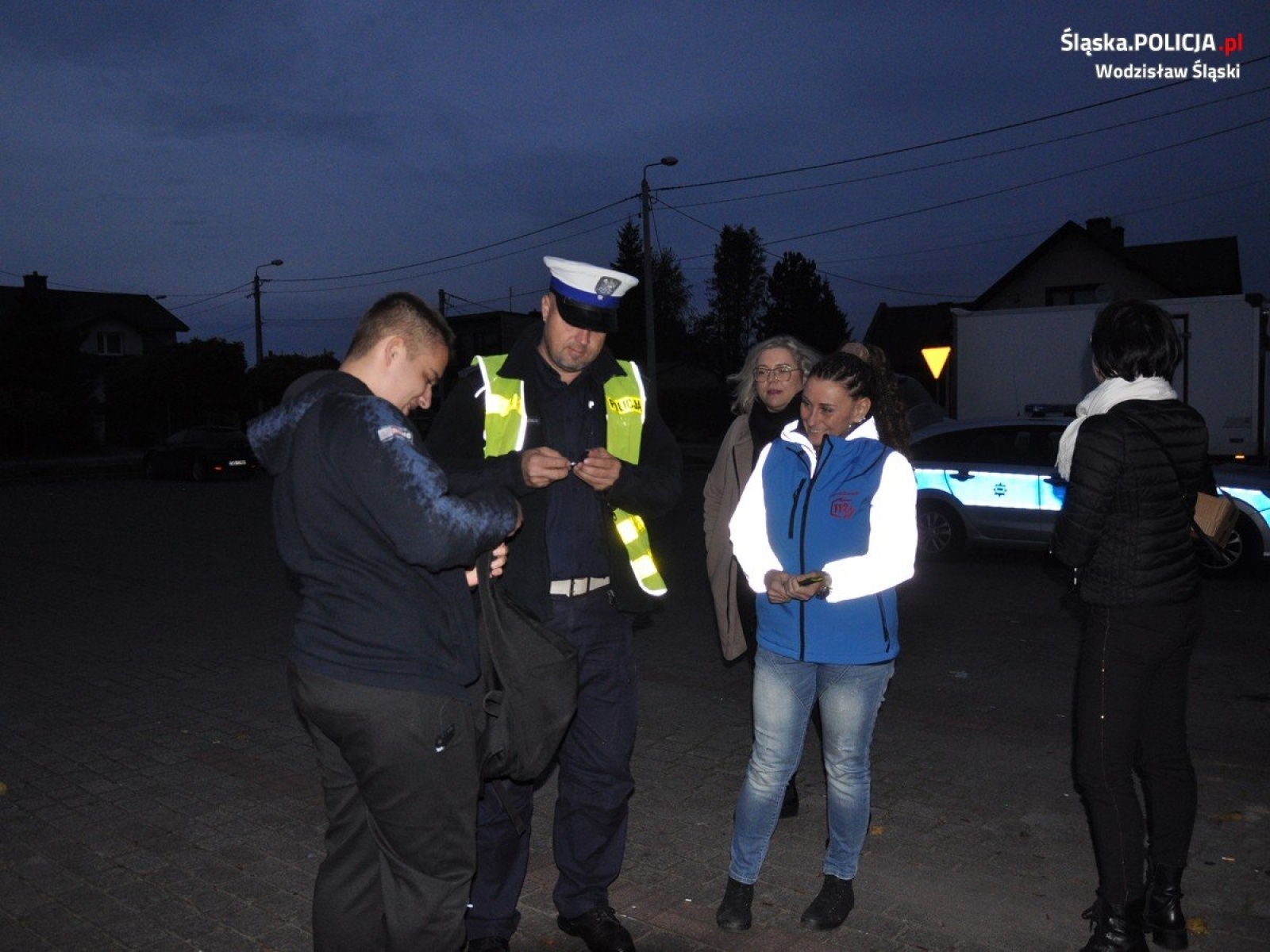 Zdjęcie w galerii na portalu naszwodzislaw.com: Jak dobrze cię widzieć. Akcja wodzisławskiej policji wiadomości z regionu