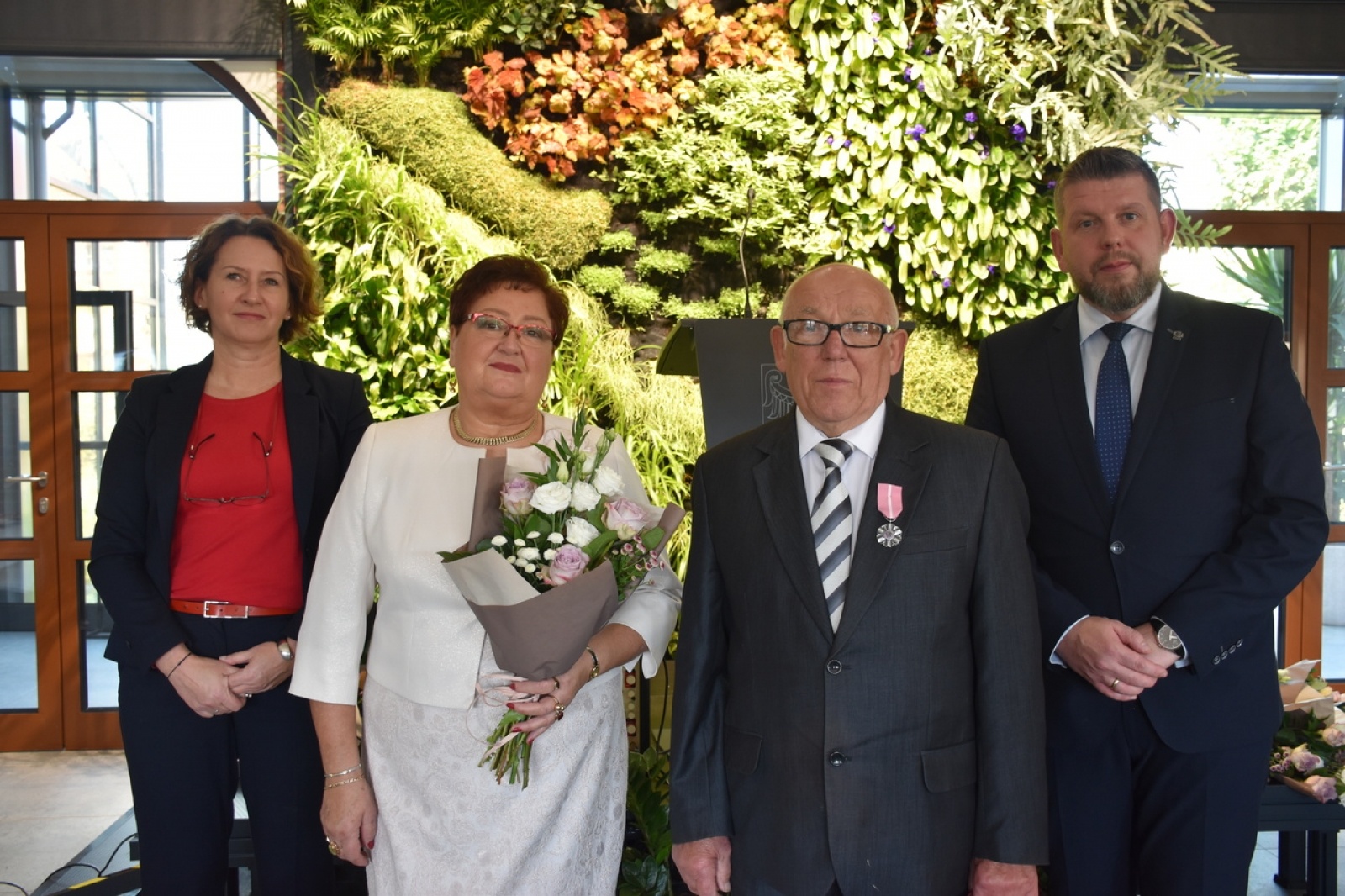 Zdjęcie w galerii na portalu naszwodzislaw.com: Razem idą przez życie już wiele lat. Złote gody w Wodzisławiu Śląskim [FOTO] wiadomości z regionu