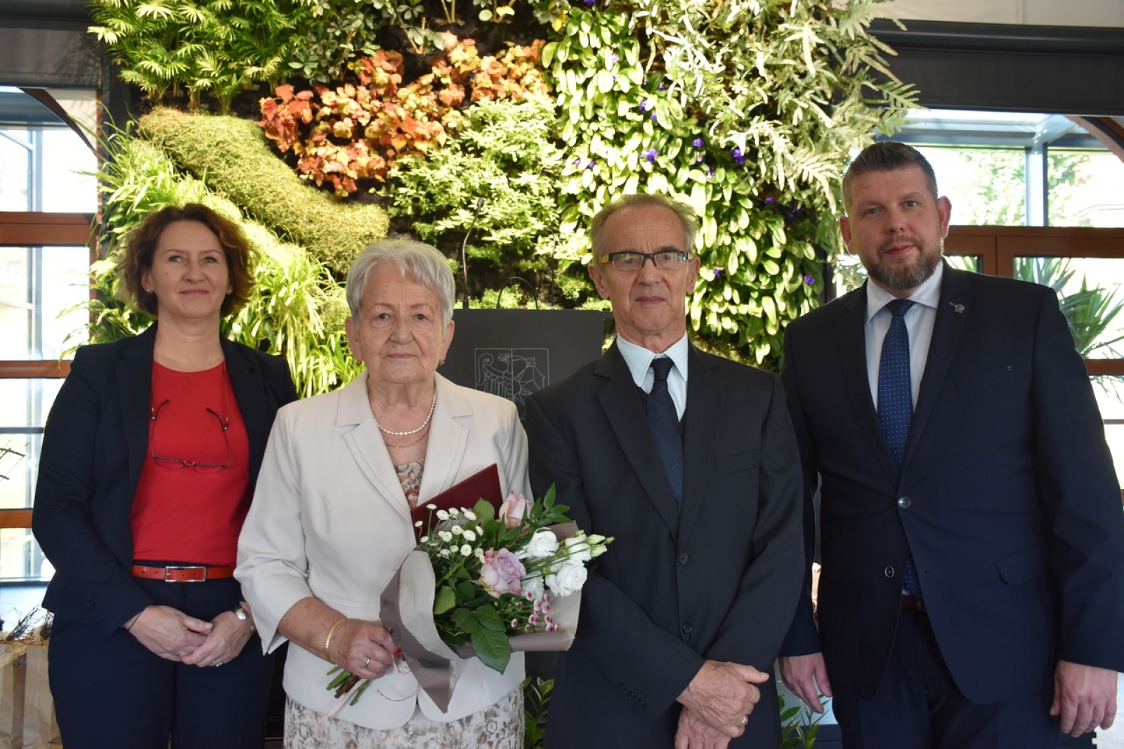 Zdjęcie w galerii na portalu naszwodzislaw.com: Razem idą przez życie już wiele lat. Złote gody w Wodzisławiu Śląskim [FOTO] wiadomości z regionu