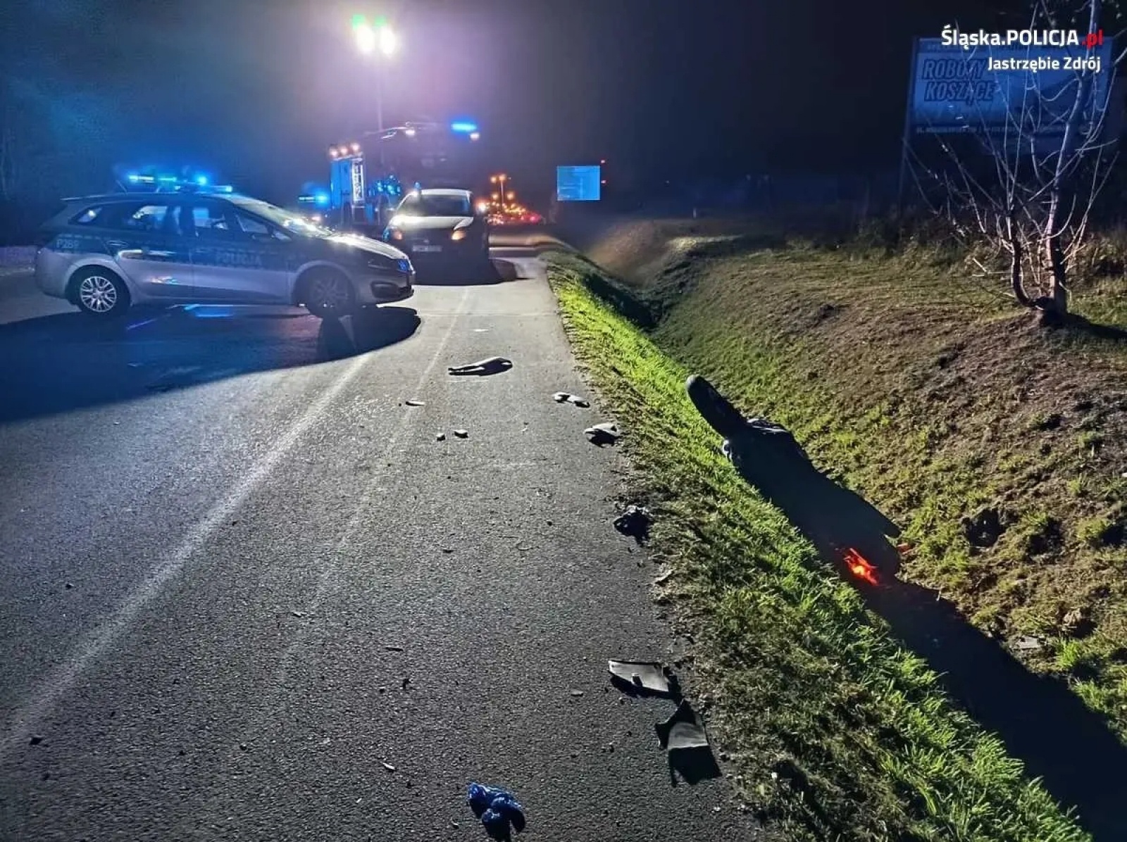 Zdjęcie w galerii na portalu naszwodzislaw.com: Pościg za sprawcami napadu na jubilera wiadomości z regionu