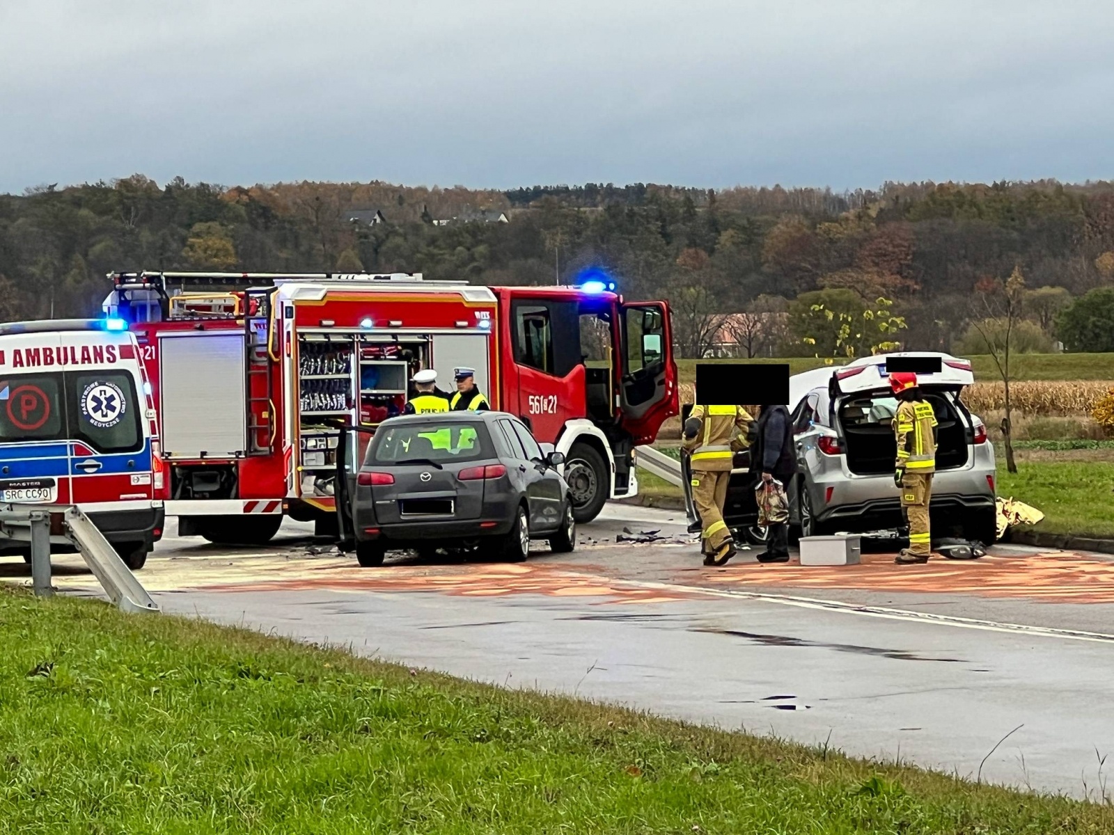 Zdjęcie w galerii na portalu naszwodzislaw.com: Mieszkanka powiatu wodzisławskiego sprawczynią groźnego wypadku wiadomości z regionu