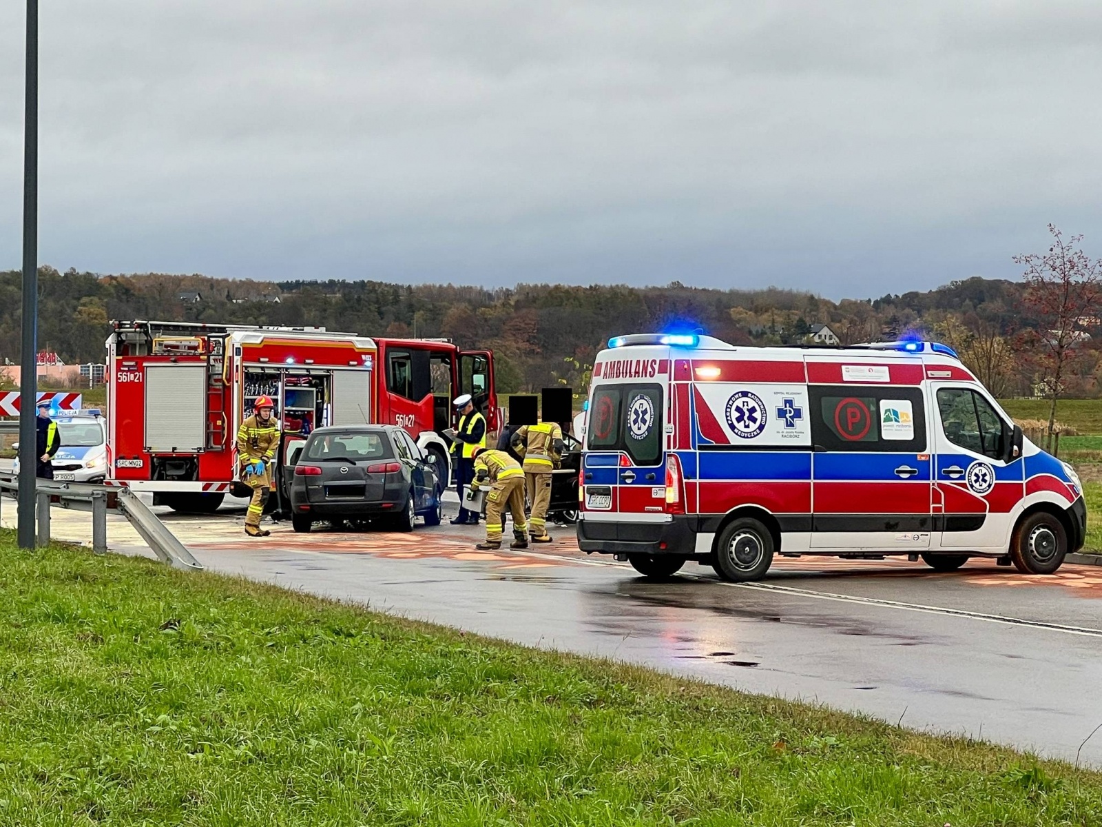 Zdjęcie w galerii na portalu naszwodzislaw.com: Mieszkanka powiatu wodzisławskiego sprawczynią groźnego wypadku wiadomości z regionu
