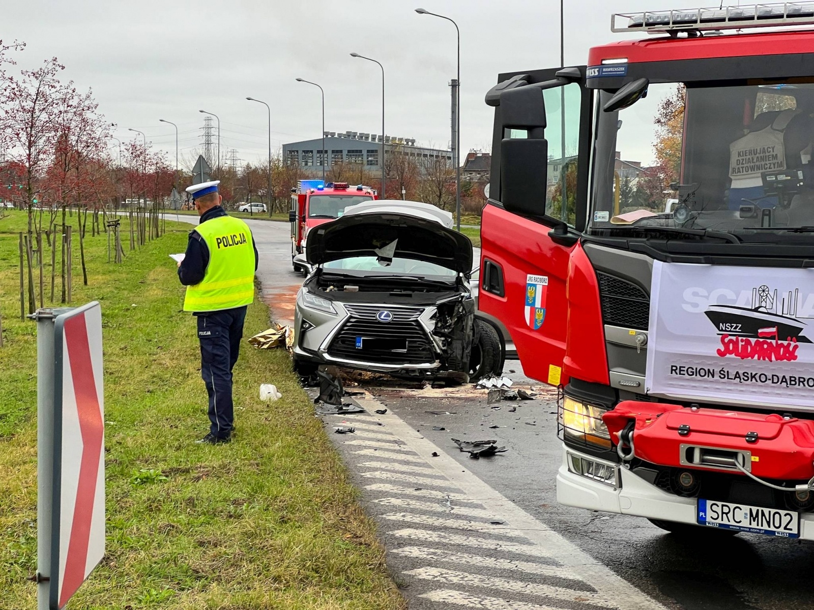 Zdjęcie w galerii na portalu naszwodzislaw.com: Mieszkanka powiatu wodzisławskiego sprawczynią groźnego wypadku wiadomości z regionu
