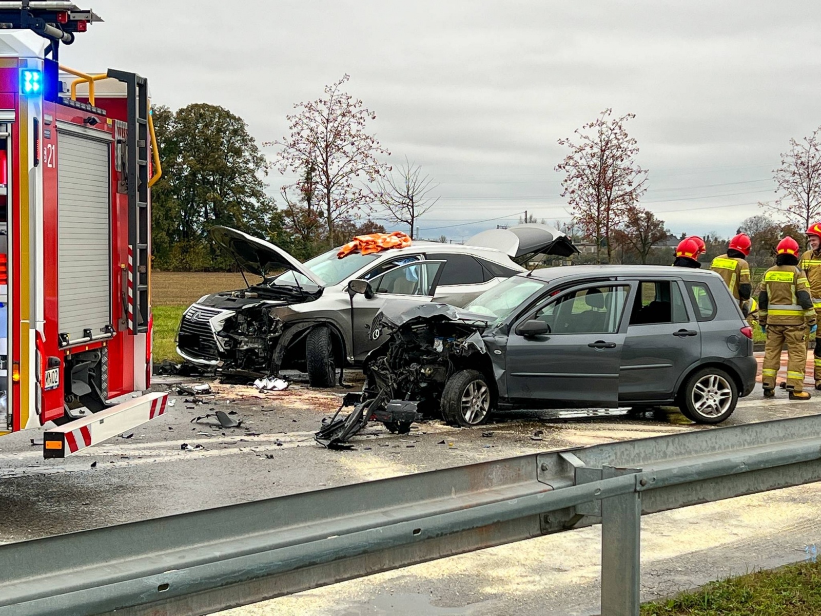 Zdjęcie w galerii na portalu naszwodzislaw.com: Mieszkanka powiatu wodzisławskiego sprawczynią groźnego wypadku wiadomości z regionu
