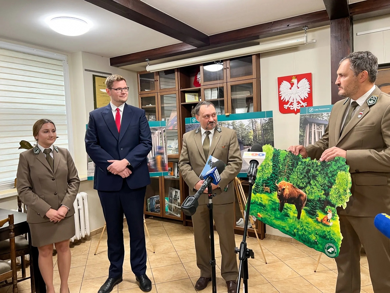 Zdjęcie w galerii na portalu naszwodzislaw.com: Tak będzie wyglądać zagroda żubrów w Raciborzu. Na tym nie koniec! [FOTO] wiadomości z regionu